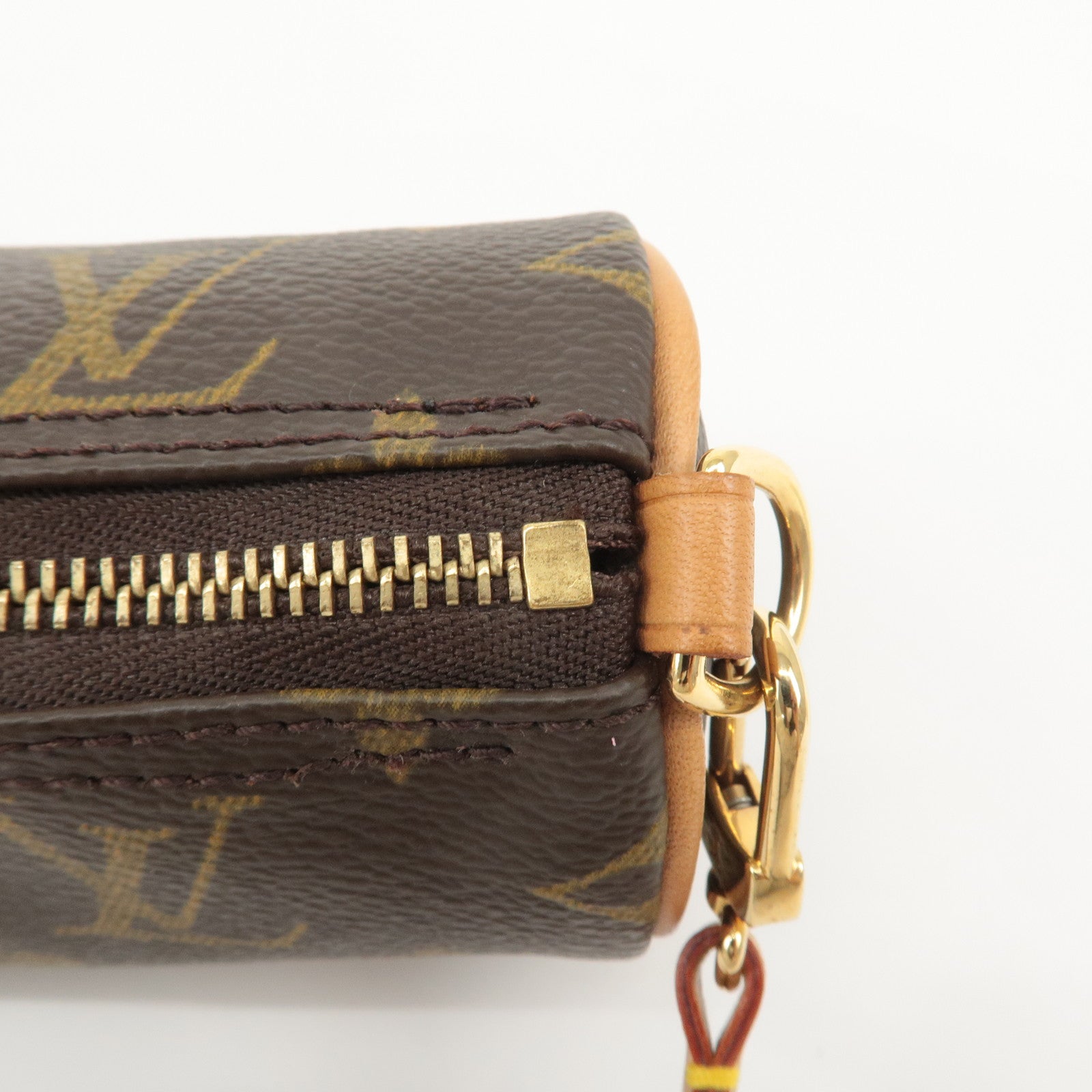 Louis Vuitton Monogram Mini Pouch for Papillon Bag Brown