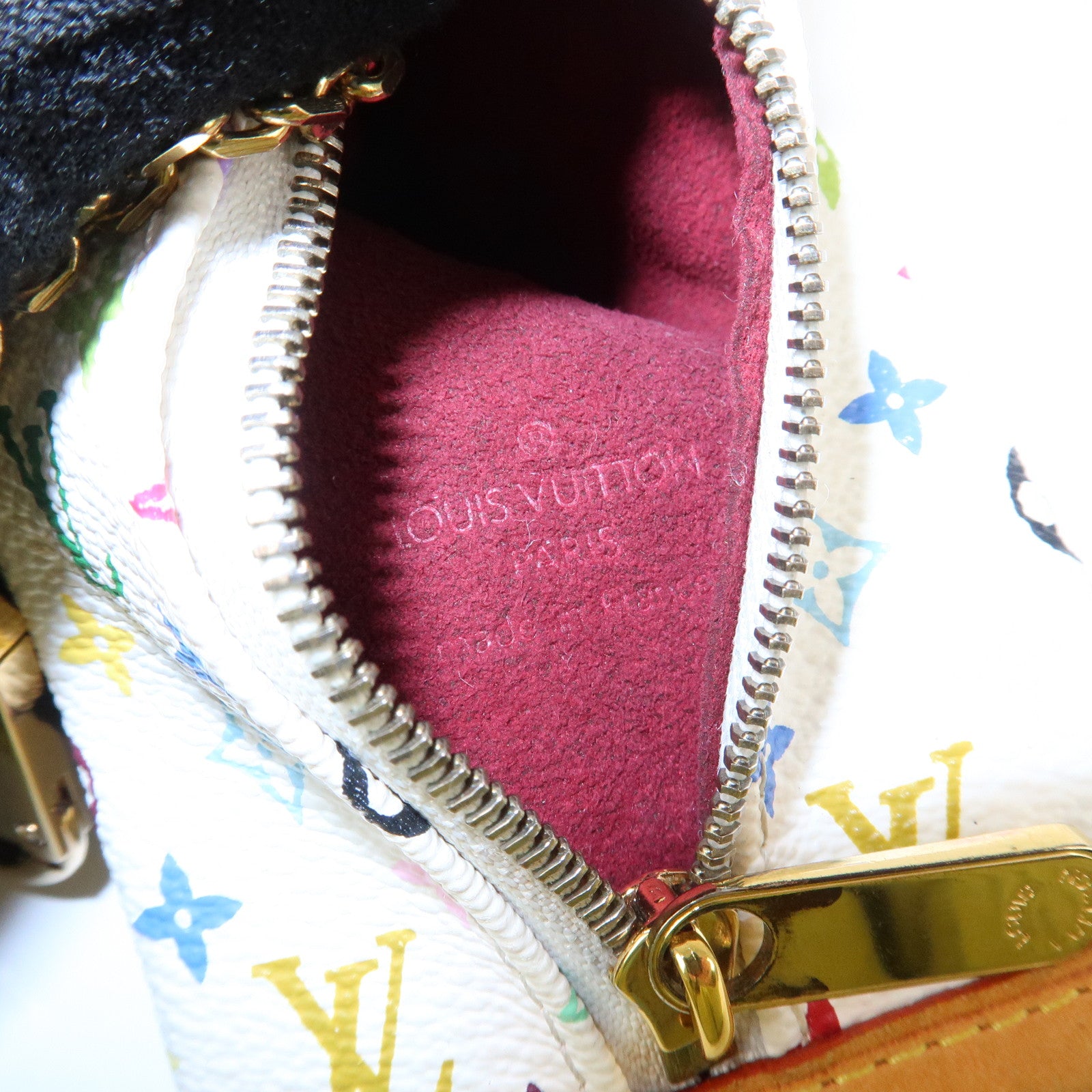 Louis Vuitton Monogram Multicolor Berlingo Coin Case M58028 Used