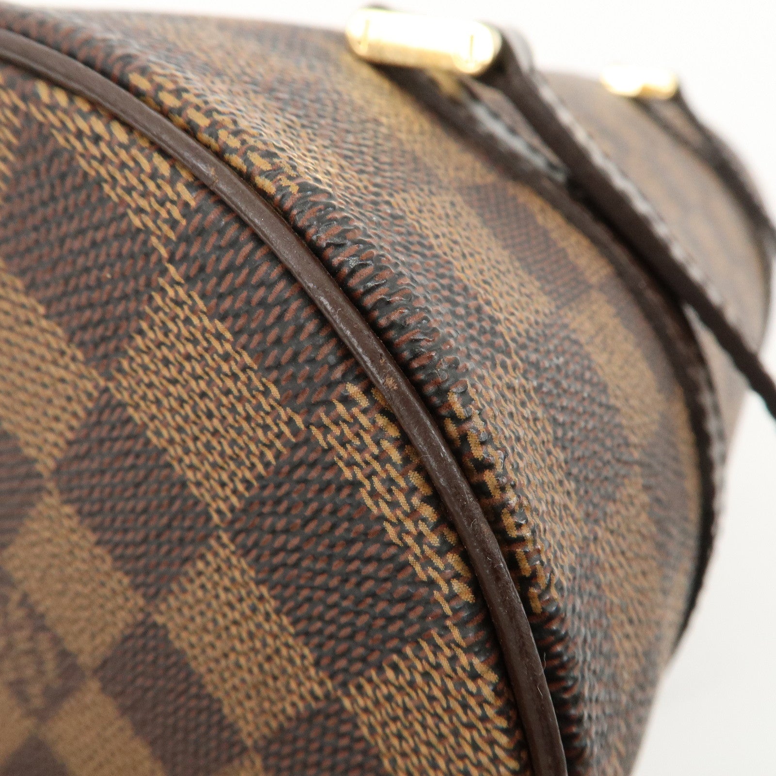 Louis Vuitton Damier Ebene Papillon 26 Hand Bag Brown N51304