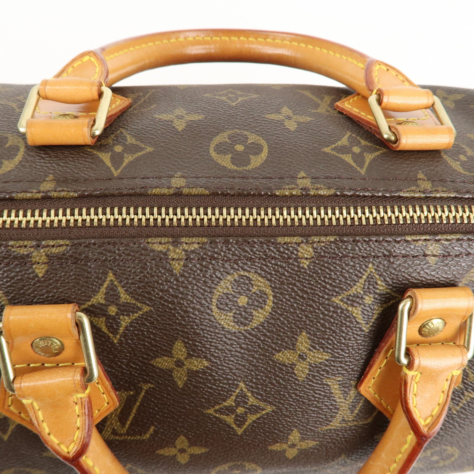 Louis Vuitton Monogram Speedy 30 Hand Bag Boston Bag M41526