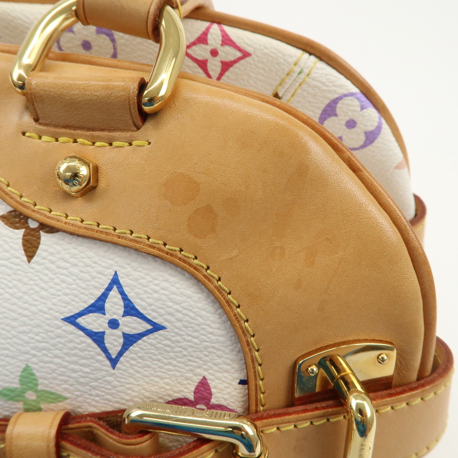 Louis Vuitton Monogram Multicolor Claudia Hand Bag M40193