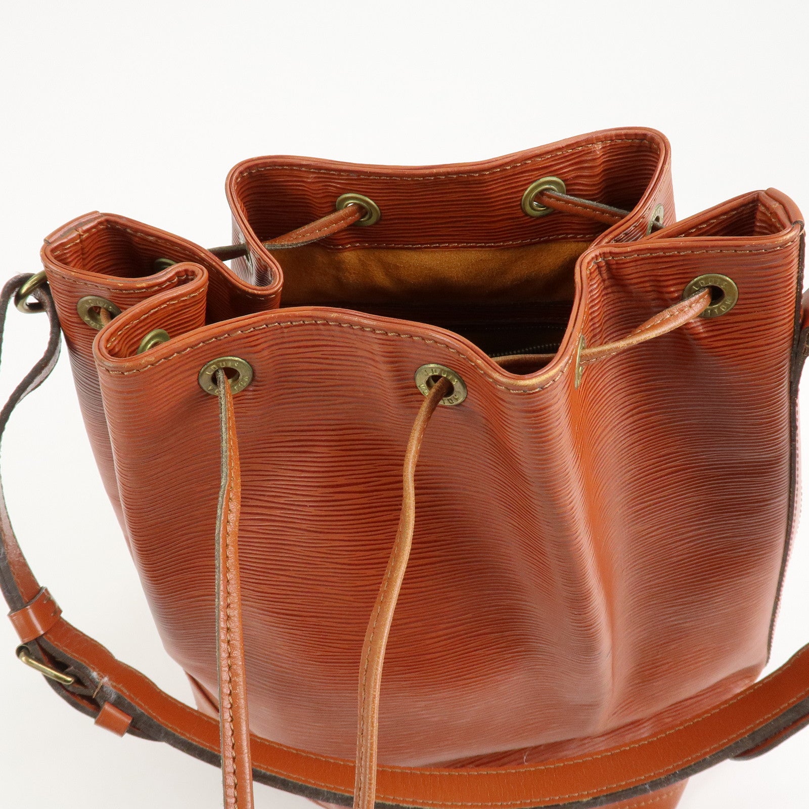 Louis Vuitton Epi Noe Shoulder Bag Kenya Brown M44003 Used