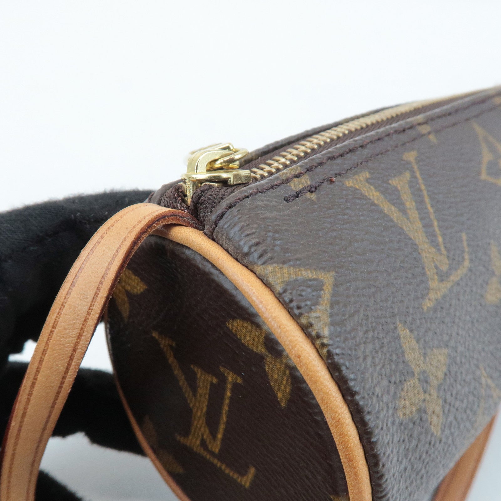 Louis Vuitton Monogram Mini Pouch for Papillon Bag Brown