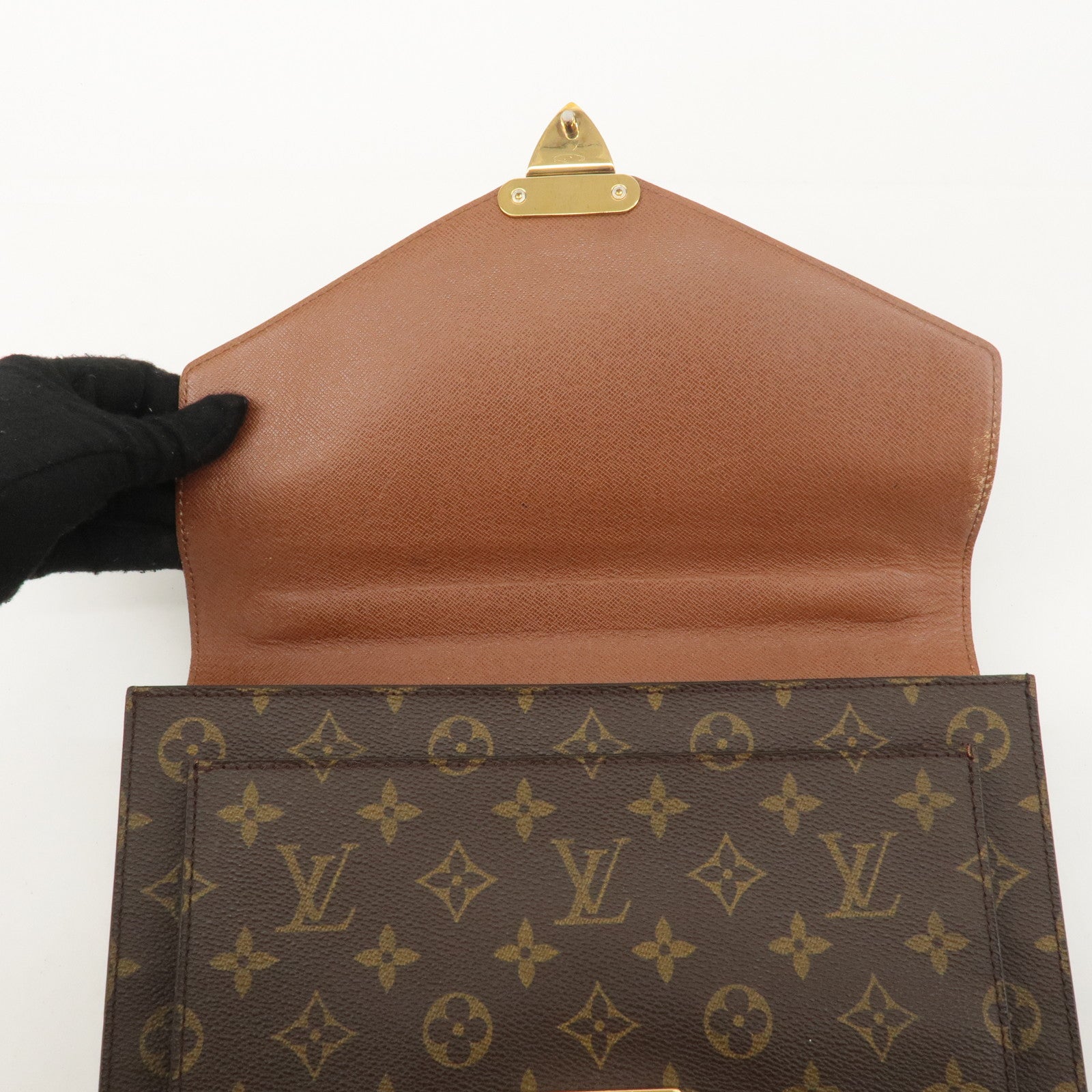 Louis Vuitton Monogram Monceau 28 Hand Bag Brief Case M51185