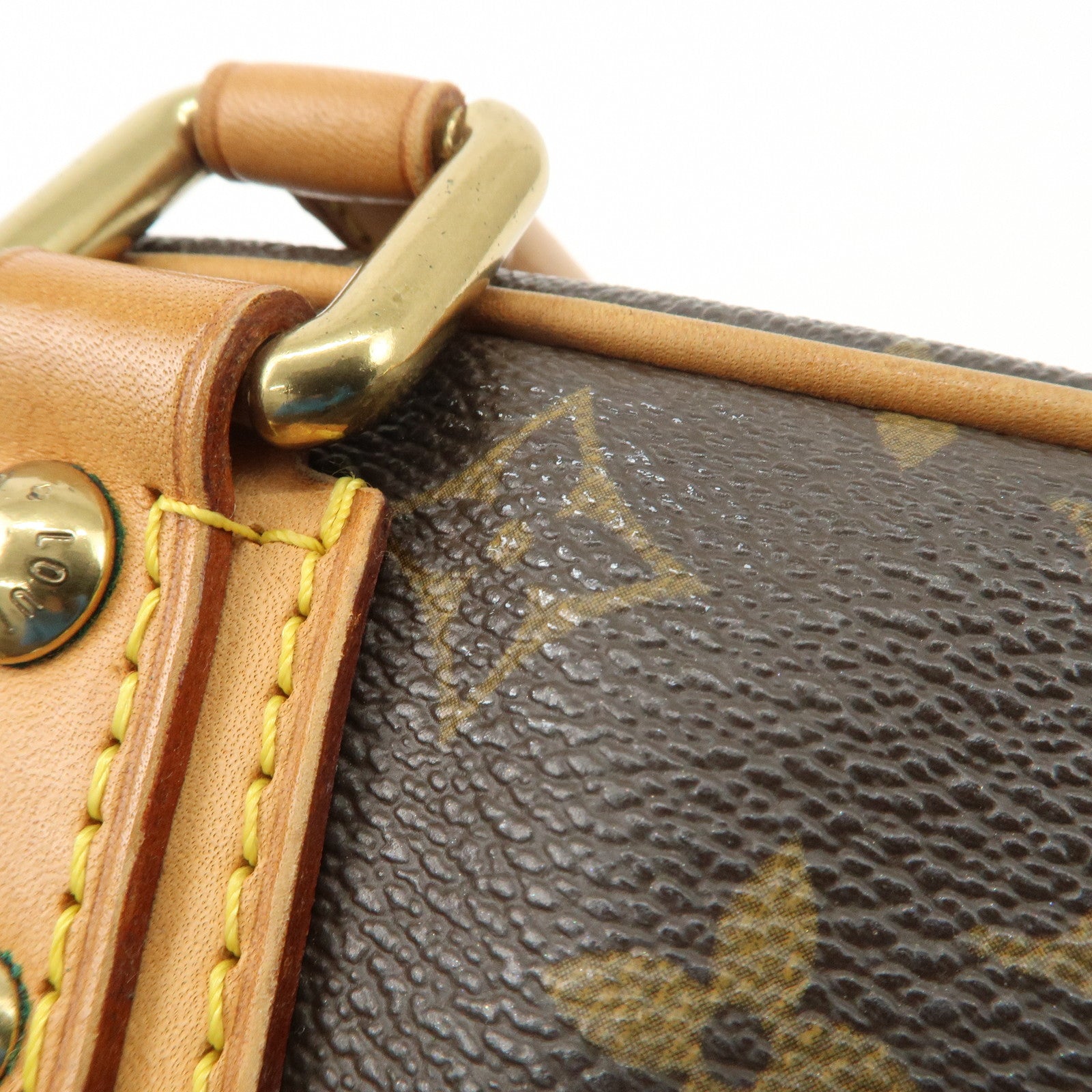 Louis Vuitton Monogram Manhattan PM Hand Bag M40026