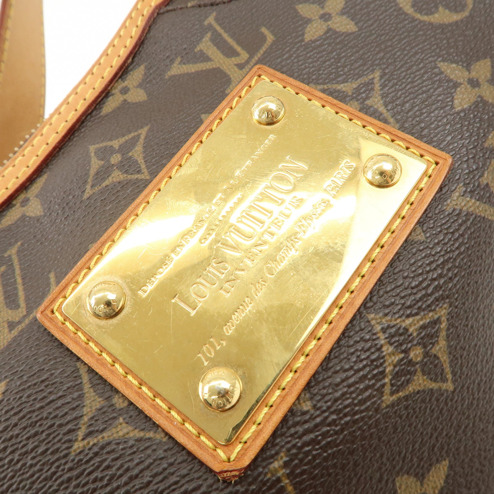 Louis Vuitton Monogram Thames PM Shoulder Bag M56384 Used
