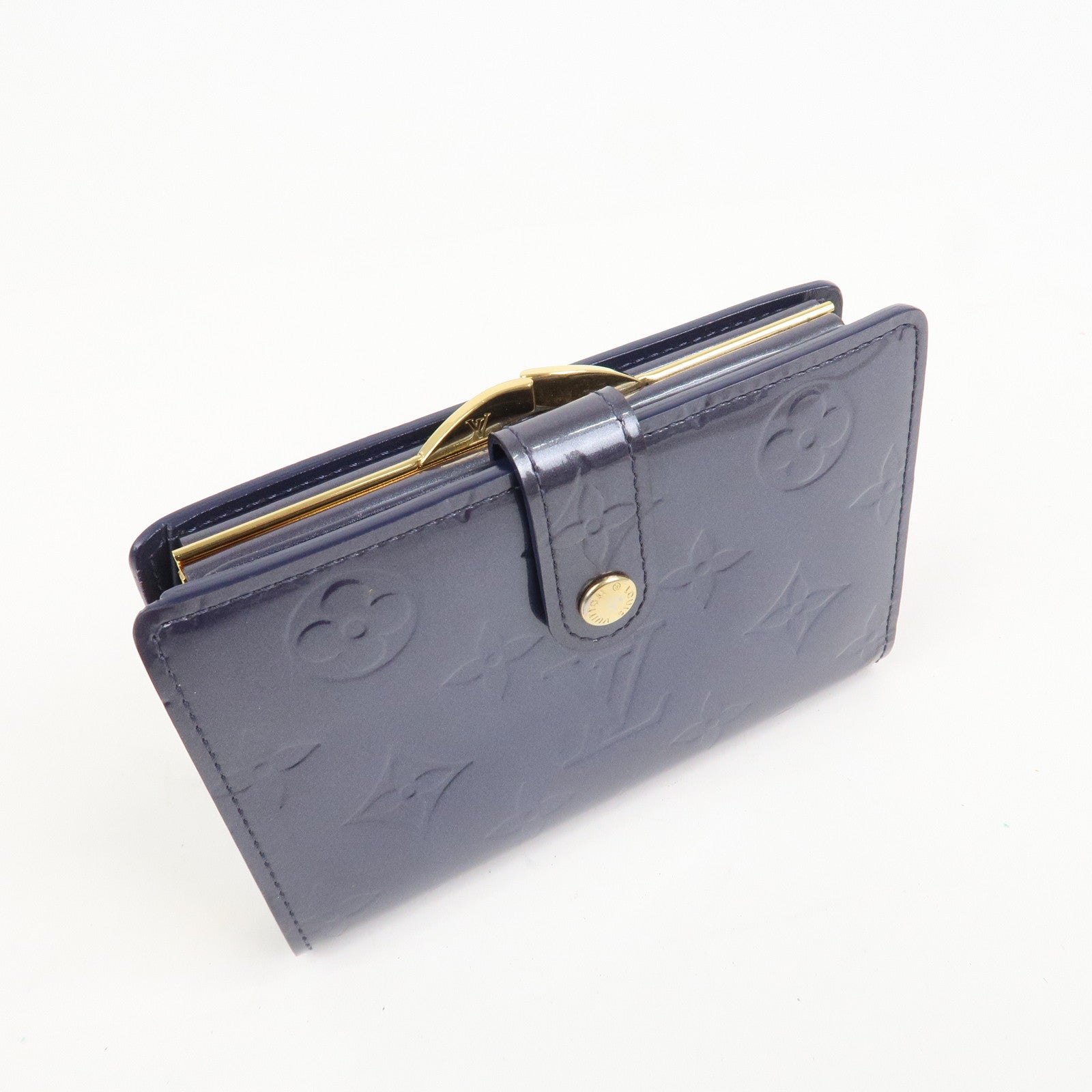 Louis Vuitton Monogram Vernis Porte Billets Viennois Wallet M91362