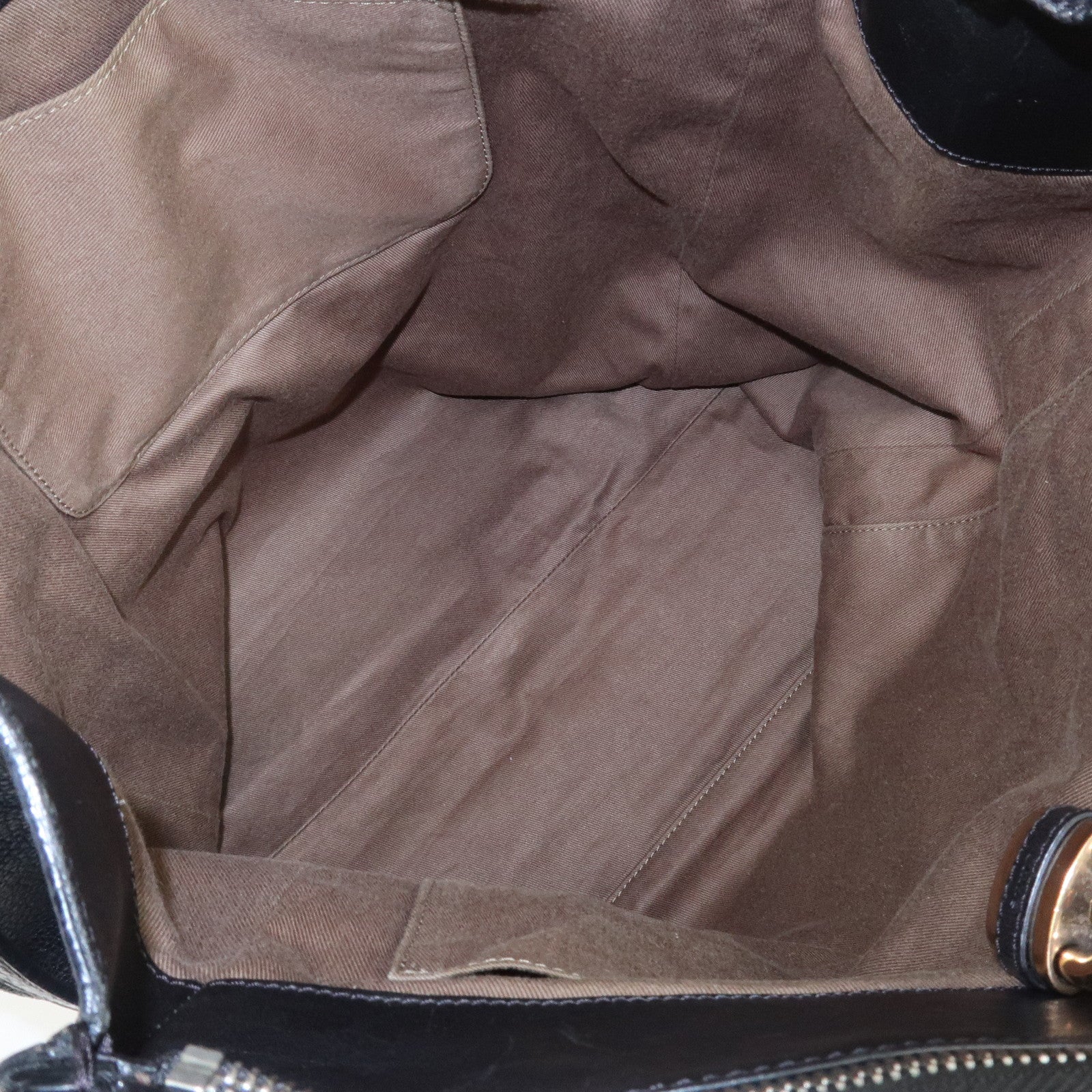 Chloe Paddington Leather 2Way Bag Shoulder Bag Black