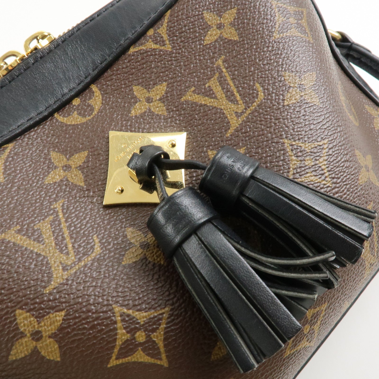 Louis Vuitton Monogram Saintonge Shoulder Bag Brown M43555