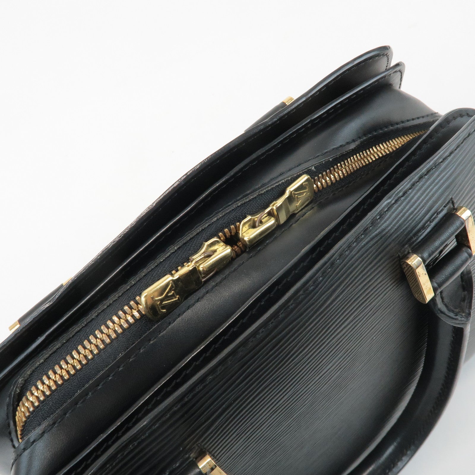 Louis Vuitton Epi Pont Neuf Hand Bag Black Noir M52052 Used