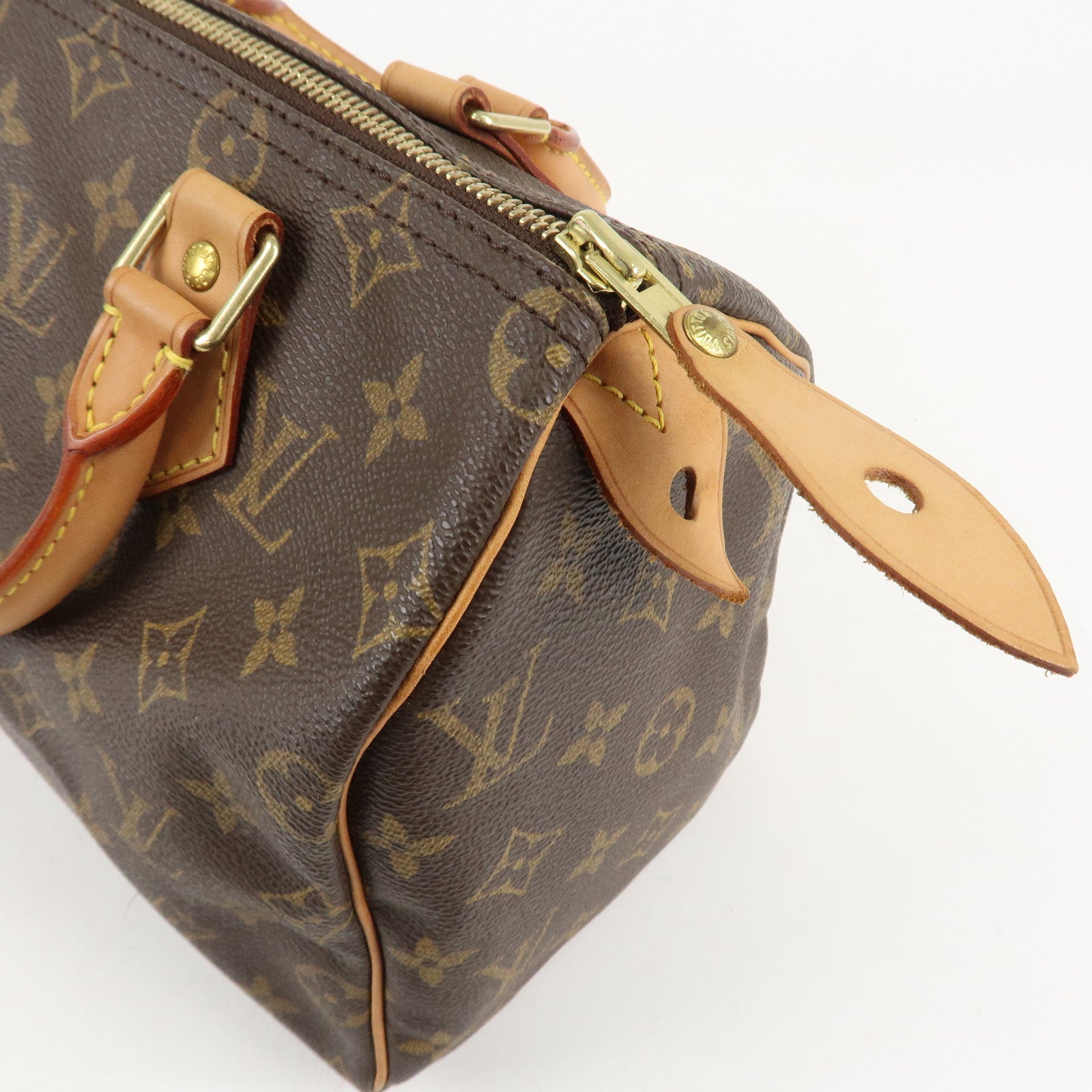 Louis Vuitton Monogram Speedy 25 Hand Bag Boston Bag M41528