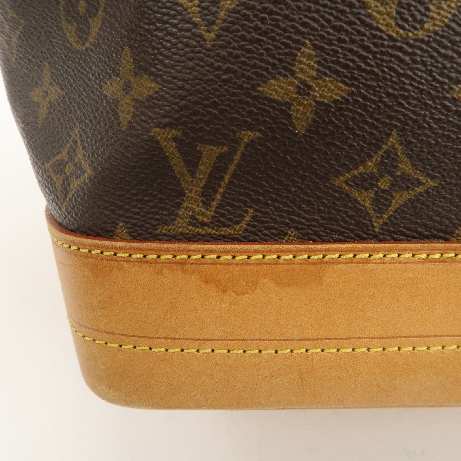 Louis Vuitton Monogram Noe Shoulder Bag Hand Bag Brown M42224 Used