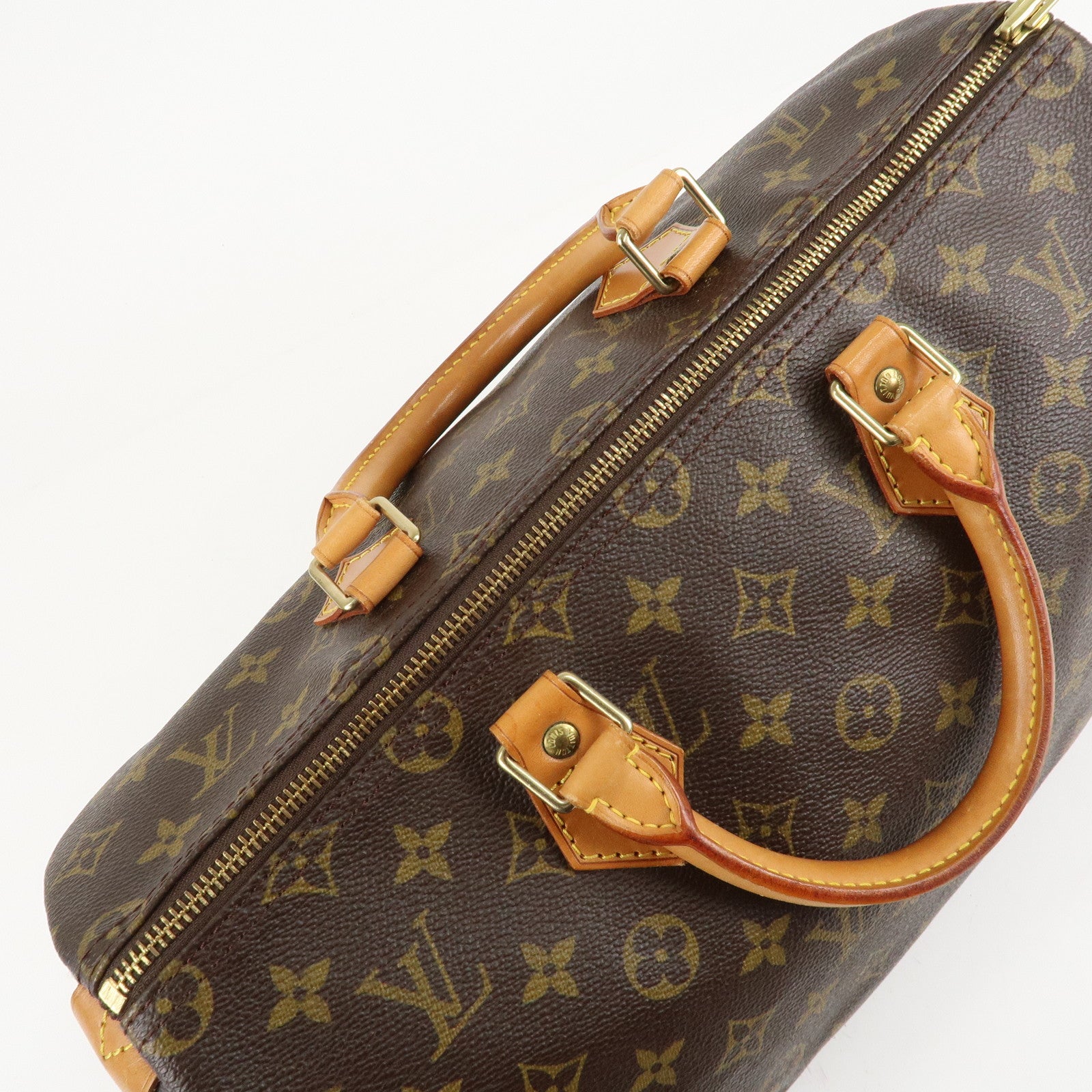 Louis Vuitton Monogram Speedy 35 Hand Bag Boston Bag M41524