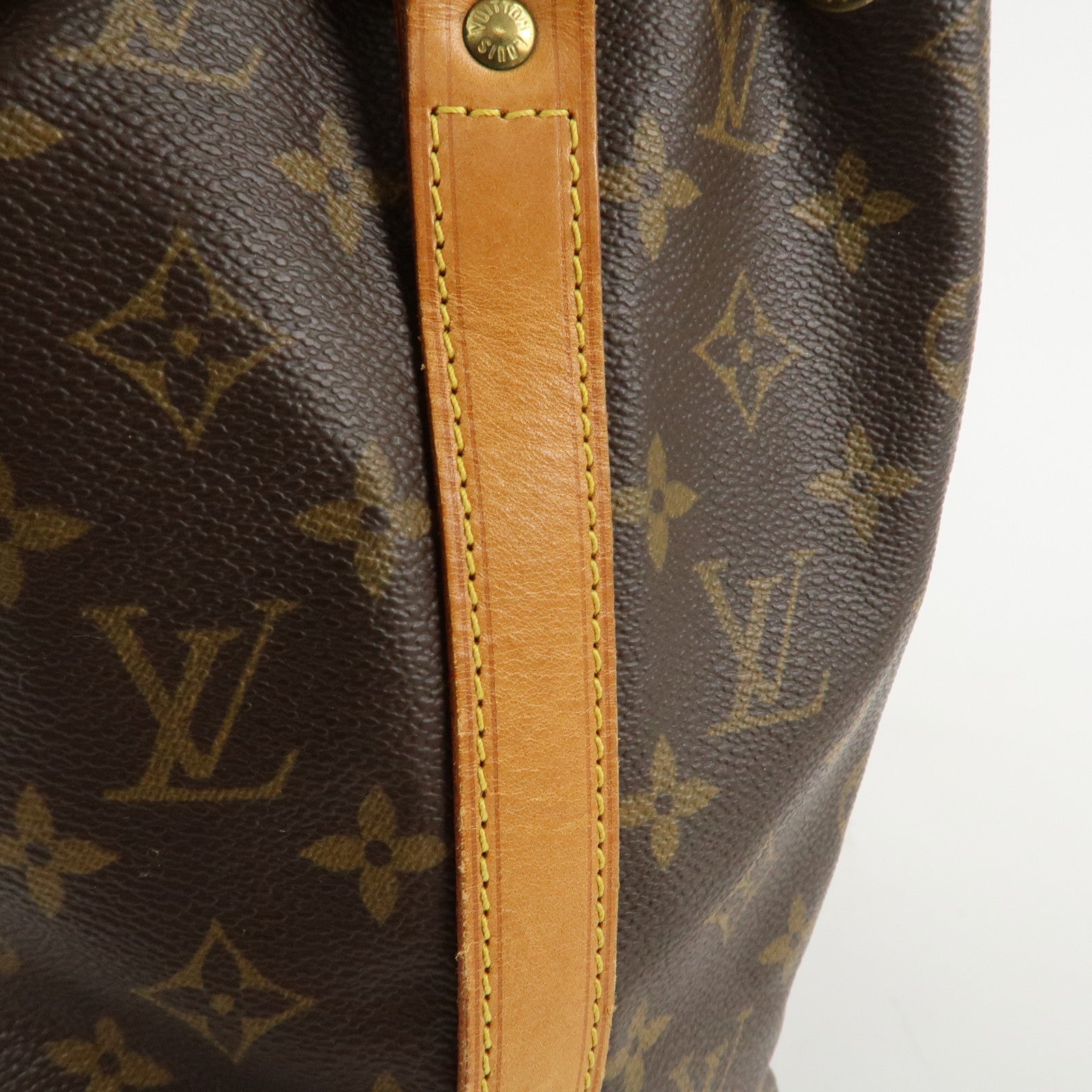 Louis Vuitton Monogram Petit Noe Shoulder Bag Brown M42226 Used