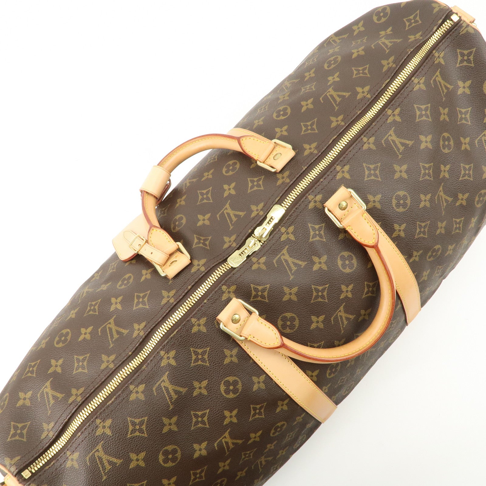 Louis Vuitton Monogram Keep All Bandouliere 60 Bag M41412