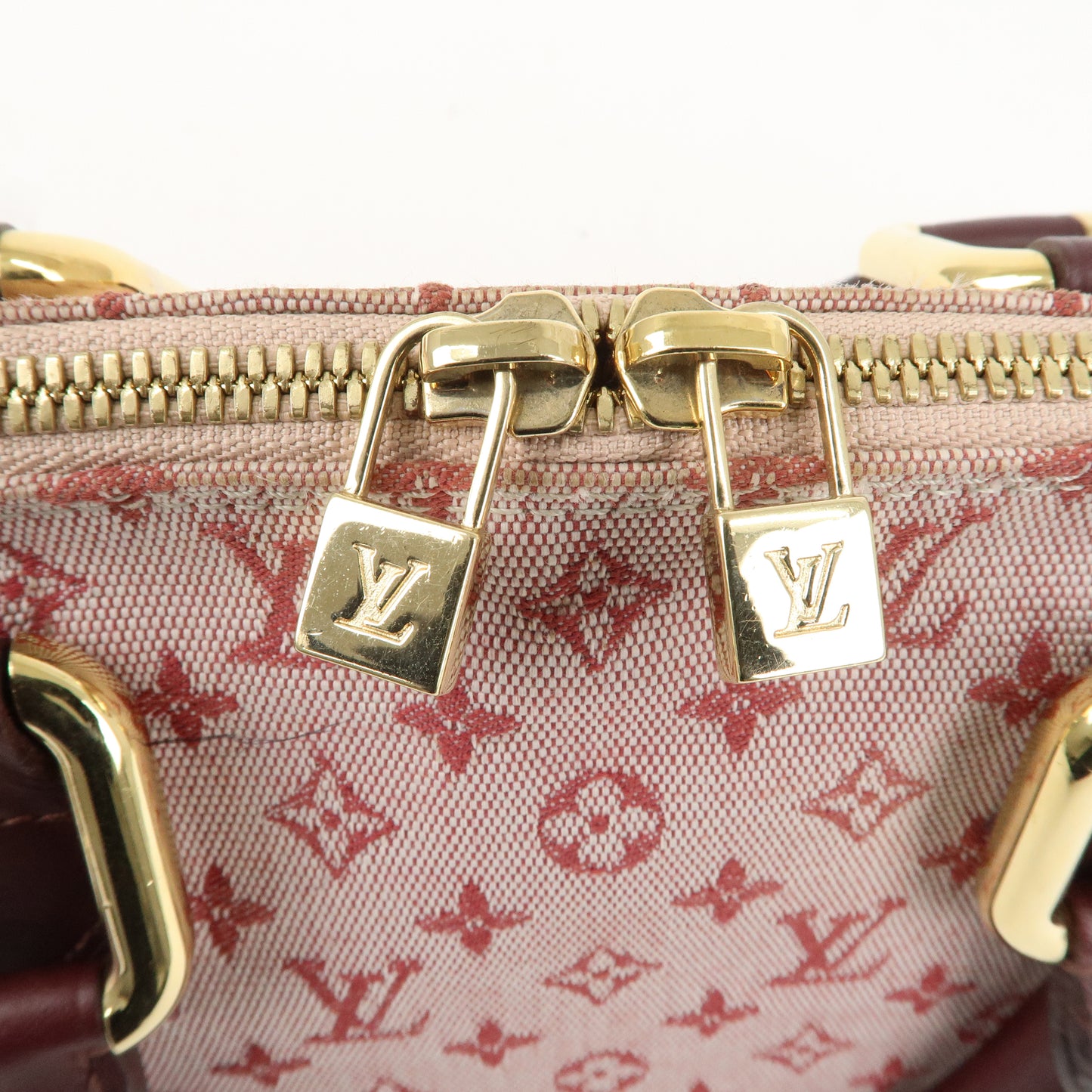 Louis Vuitton Monogram Mini Armaron Hand Bag Cerise M92207