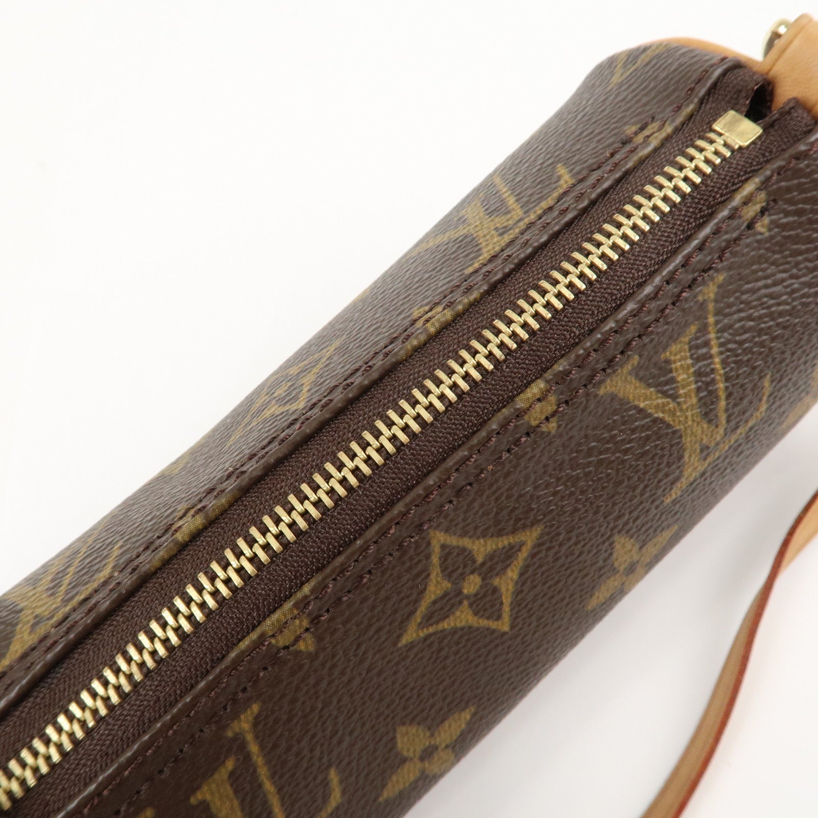 Louis Vuitton Monogram Mini Pouch for Papillon Bag Brown