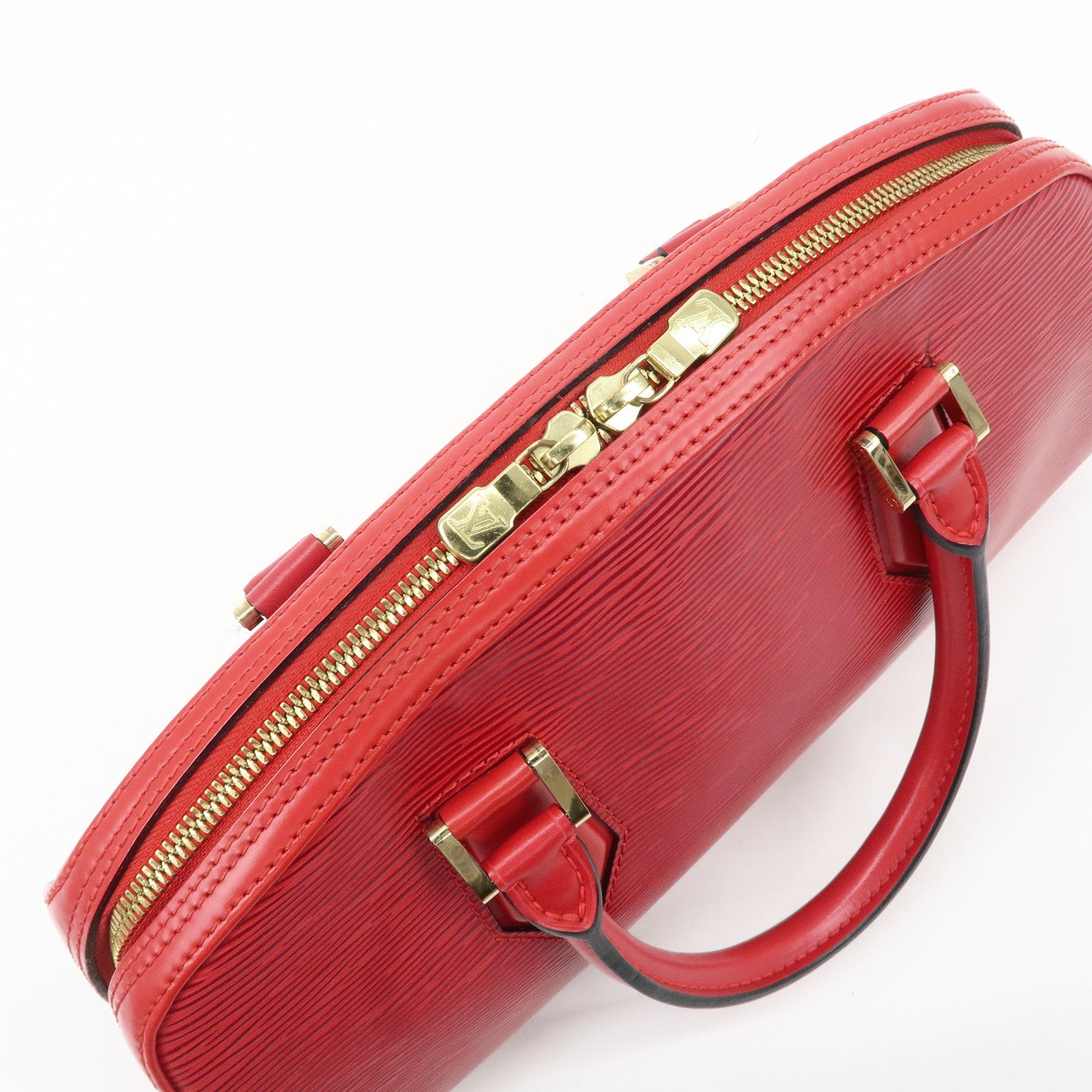 Louis Vuitton Epi Jasmine Hand Bag Castilian Red M52087