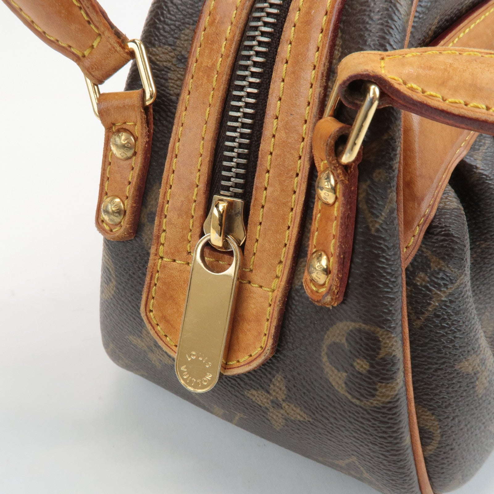 Louis Vuitton Monogram Clara Hand Bag Shoulder Bag M40057 Used