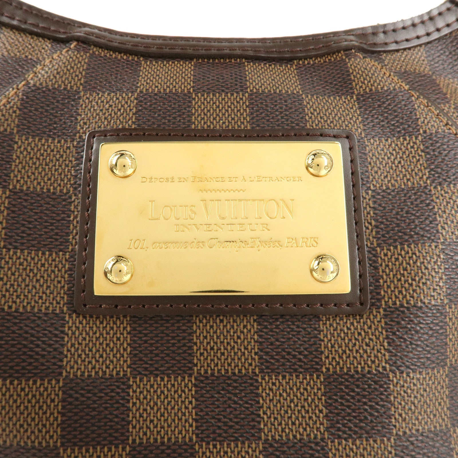 Louis Vuitton Damier Thames PM Shoulder Bag Hand Bag N48180