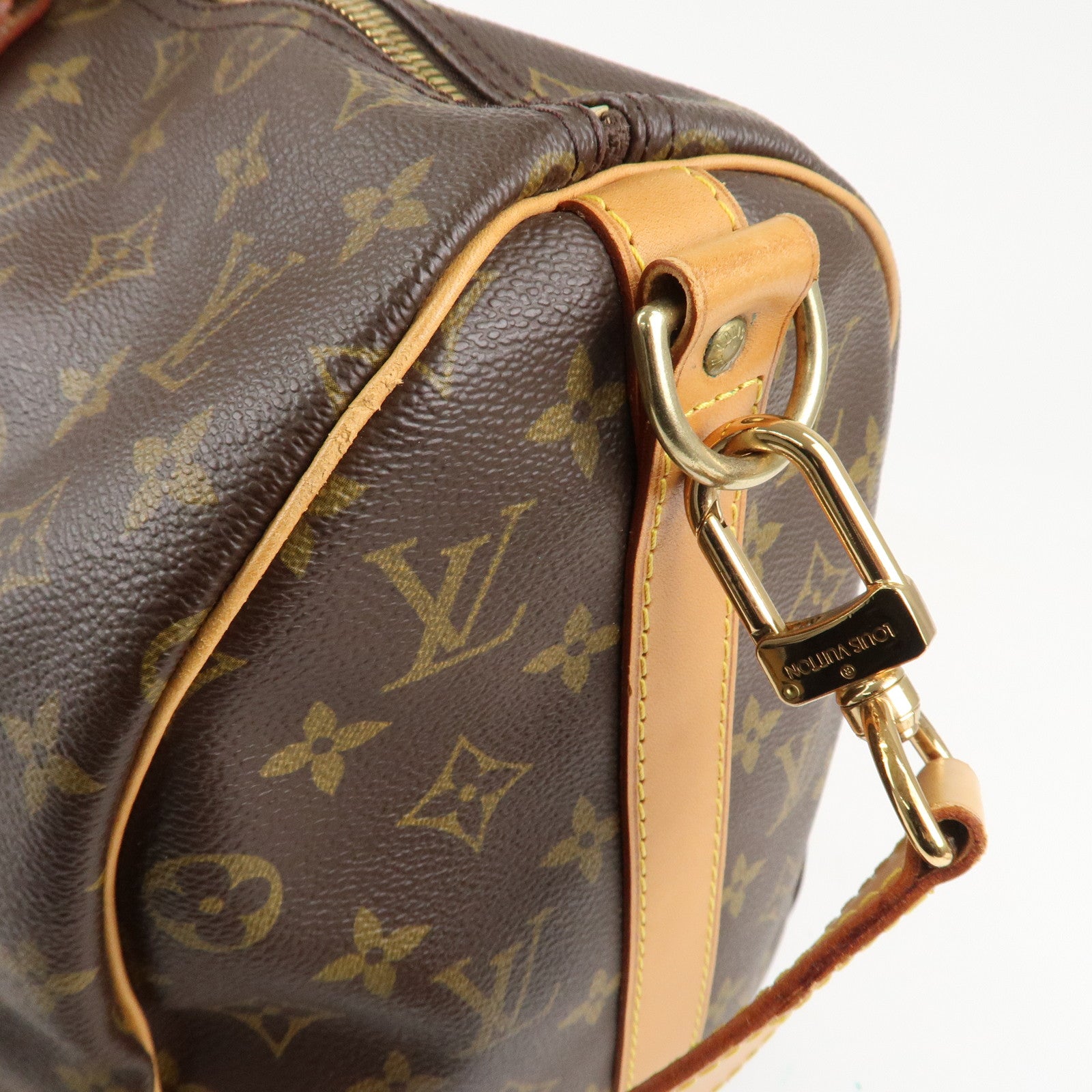 Louis Vuitton Monogram Keep All Bandouliere 45 Boston Bag M41418 Used
