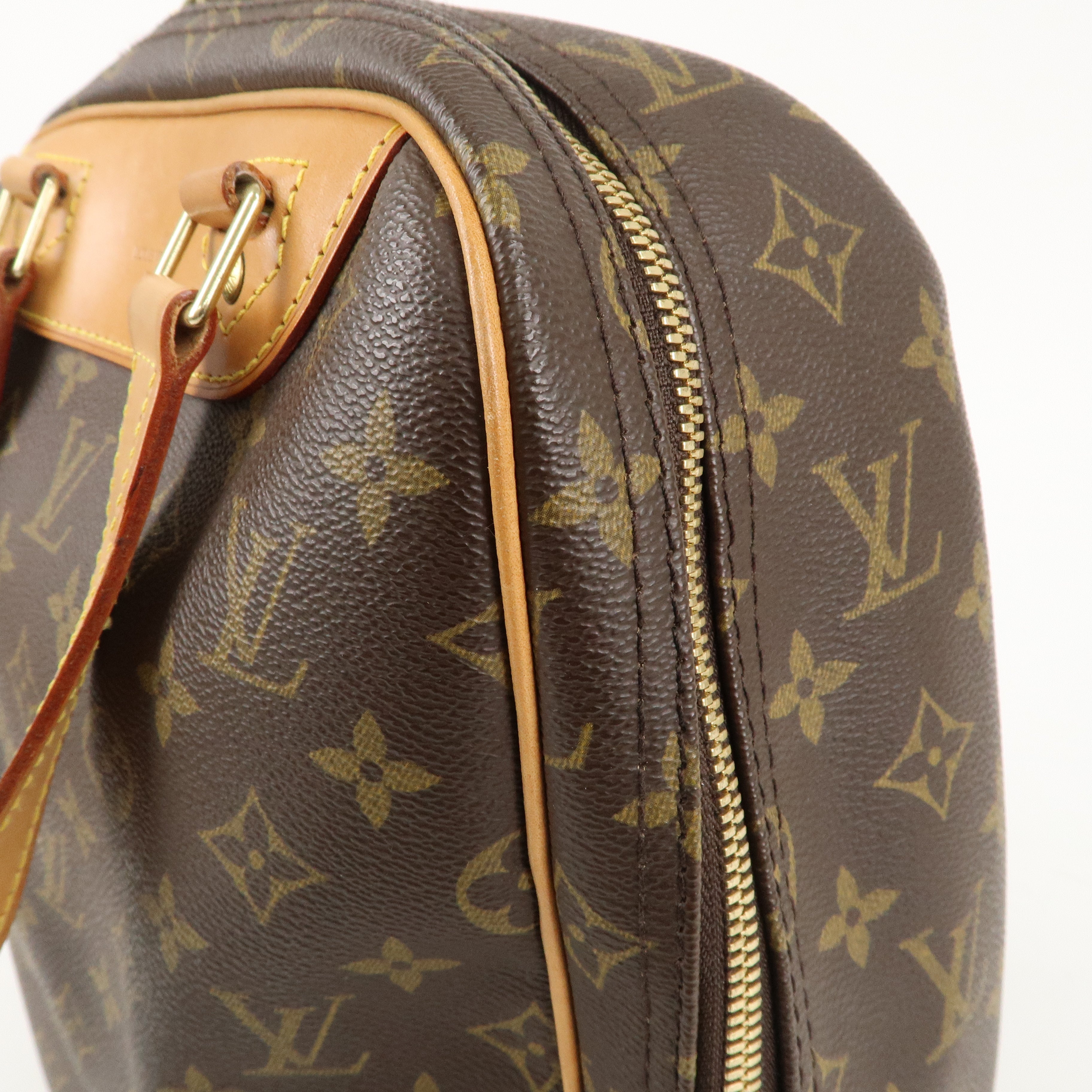 Louis Vuitton Monogram Excursion Shoes Case Hand Bag M41450