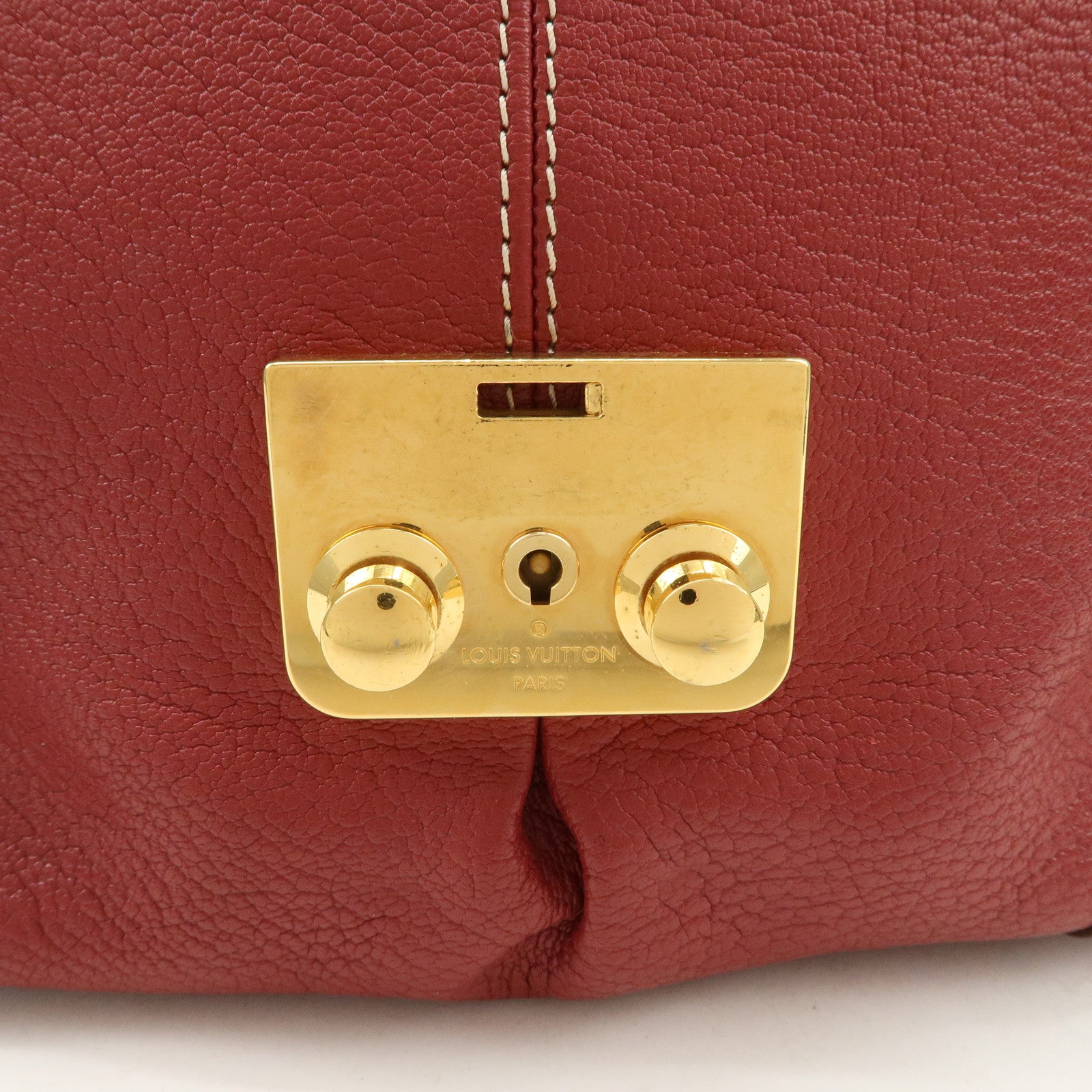 Louis Vuitton Suhari L'essentielle Shoulder Bag Red M95846 Used