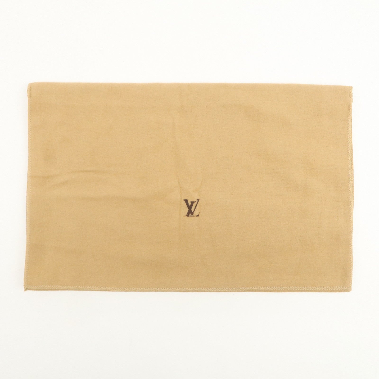 Louis Vuitton Set of 13 Dust Bag Storage Bag Flap Style Beige