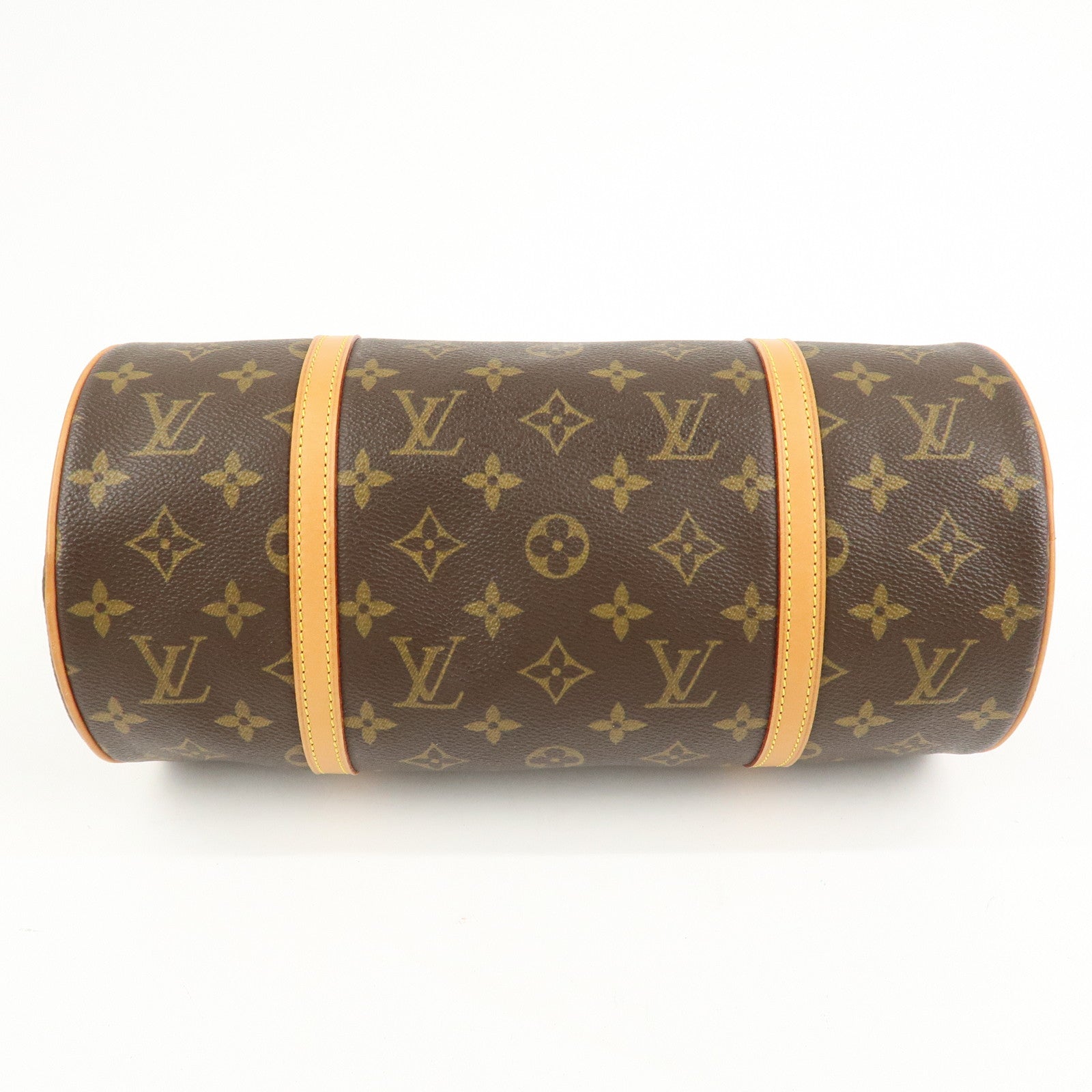 Louis Vuitton Monogram Papillon 30 Hand Bag New Style Brown M51385