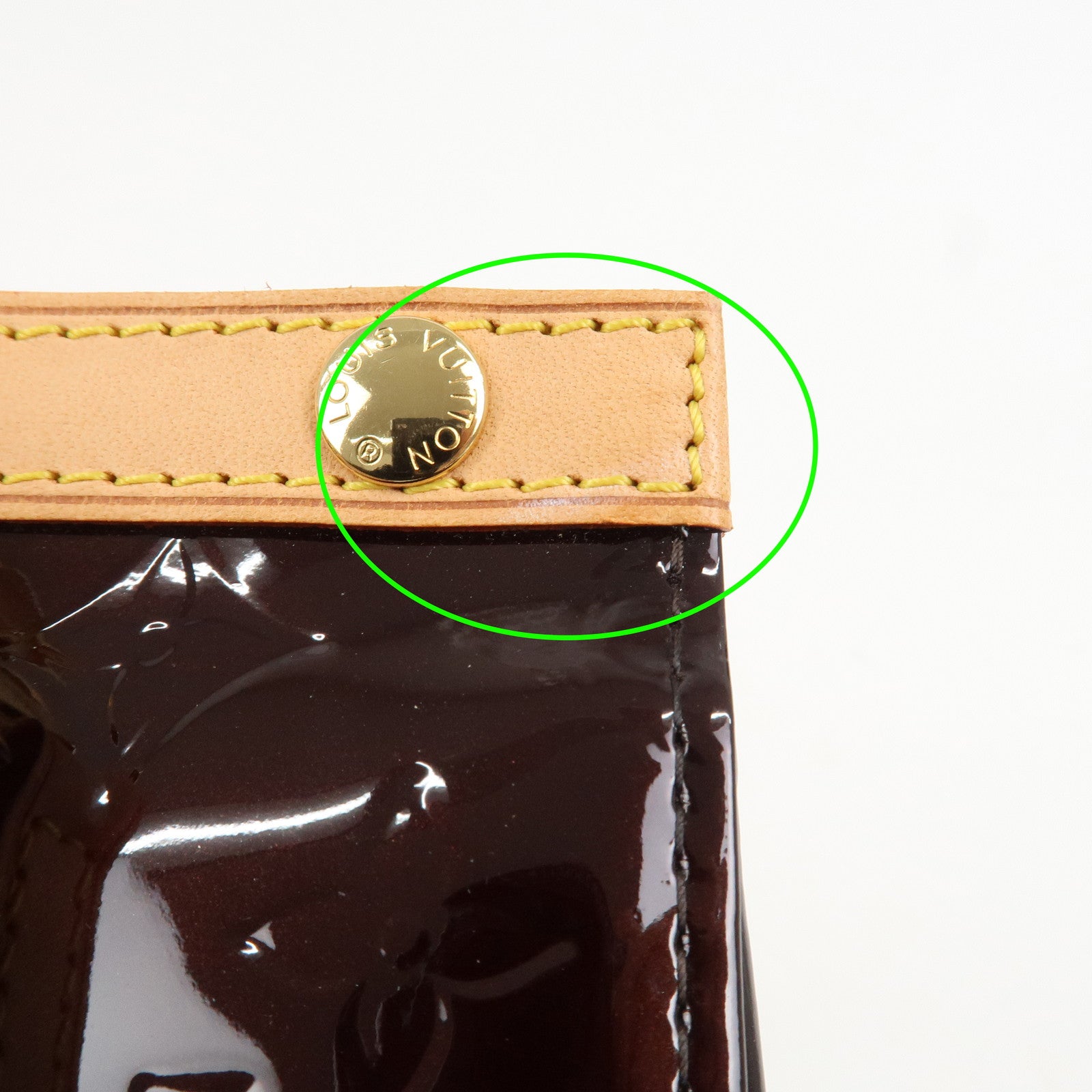 Louis Vuitton Monogram Vernis Roxbury Drive Bag Amarante M91995