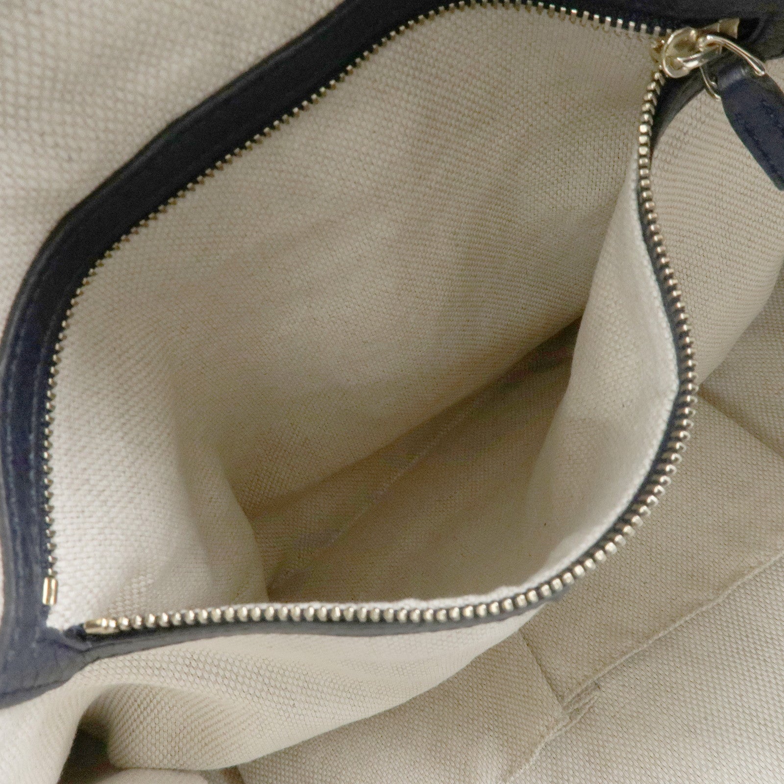 GUCCI SOHO Interlocking G Leather Tote Bag Shoulder Bag Navy 282309