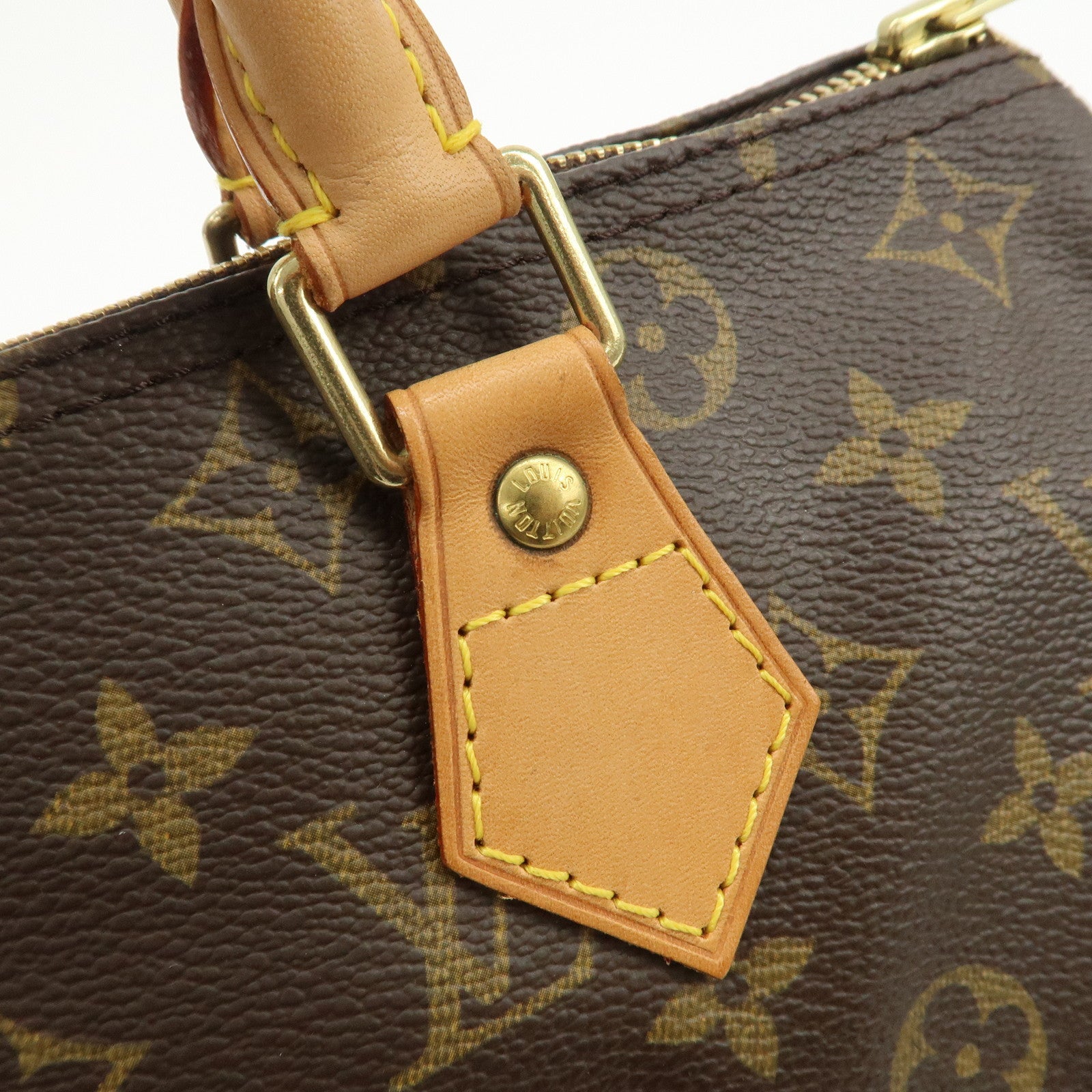 Louis Vuitton Monogram Speedy 30 Boston Bag Hand Bag Brown M41526