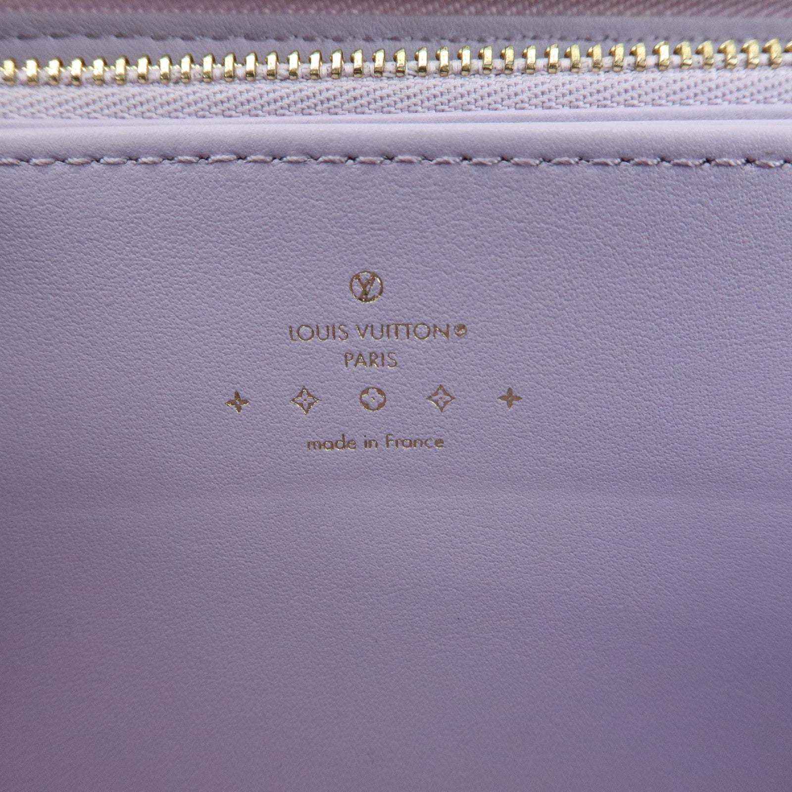 Louis Vuitton Monogram Vernis Long Wallet Glossy Lilac M82977