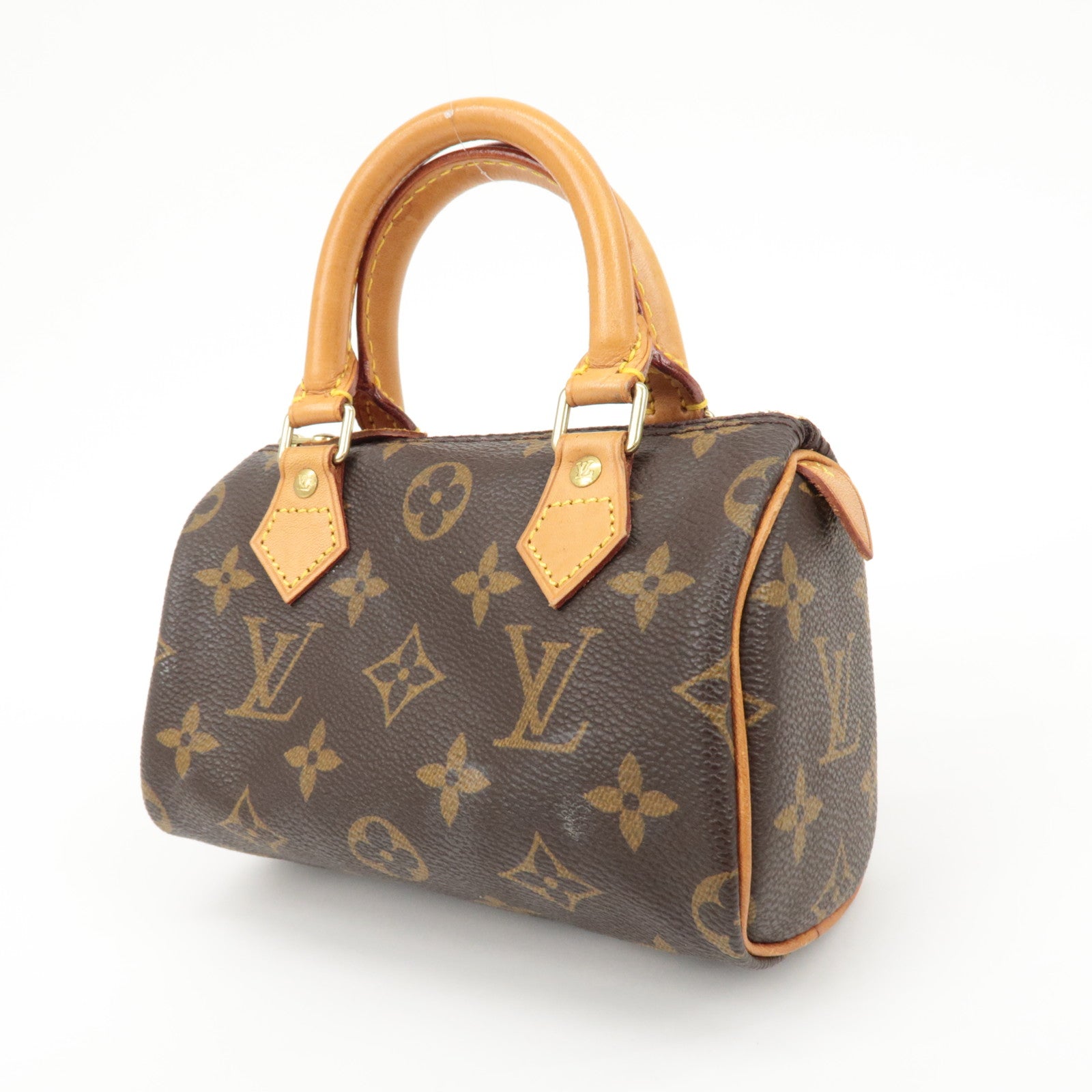Louis Vuitton Monogram Mini Speedy & Strap M41534 J75010 Used