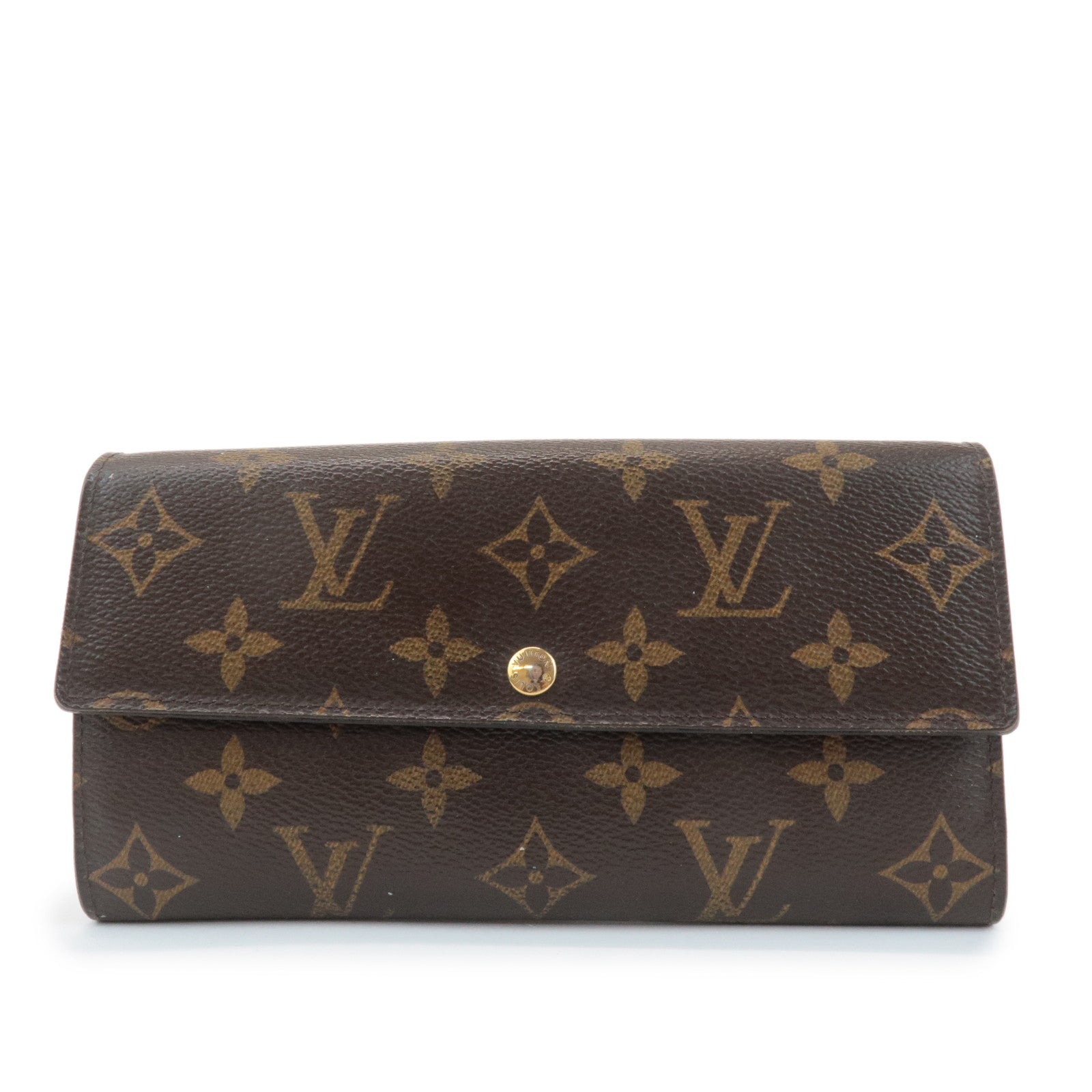 Louis Vuitton Monogram Portefeuille Sarah Long Wallet M61734