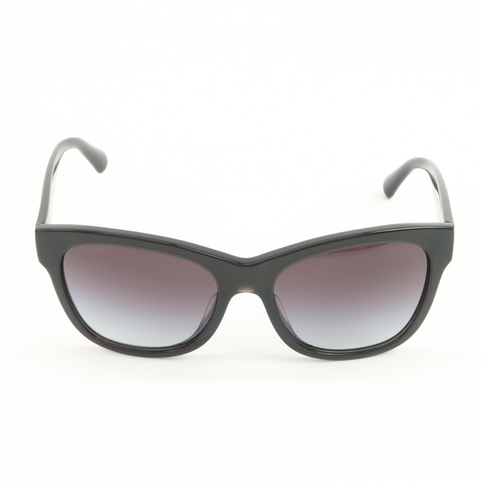 CHANEL Plastic Sunglasses Dark Brown 5380-A c.1707/S6 56□17 140 3NS