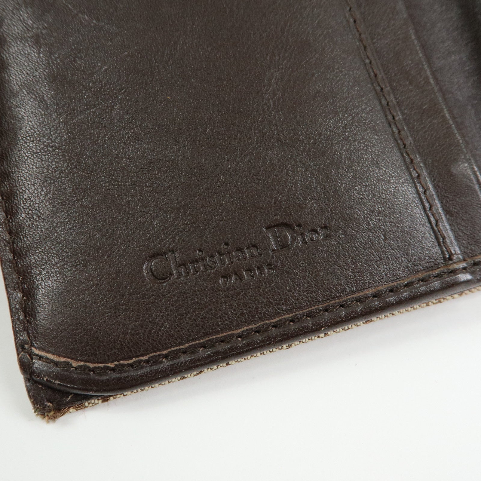Christian Dior Rasta Trotter Canvas Leather Saddle Long Wallet