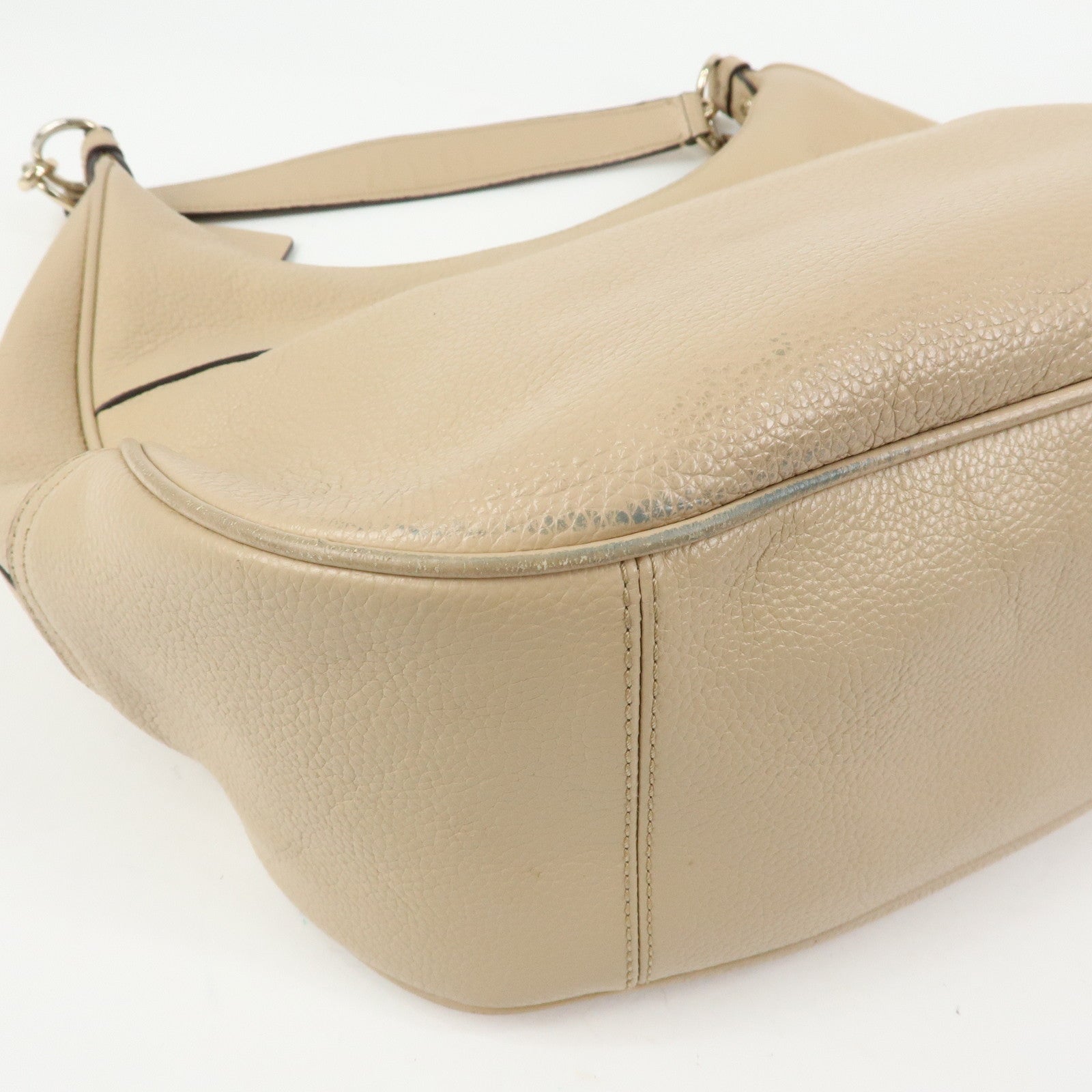 COACH Harley Set of 4 Leather Suede Rattan Shoulder Bag Brown Beige