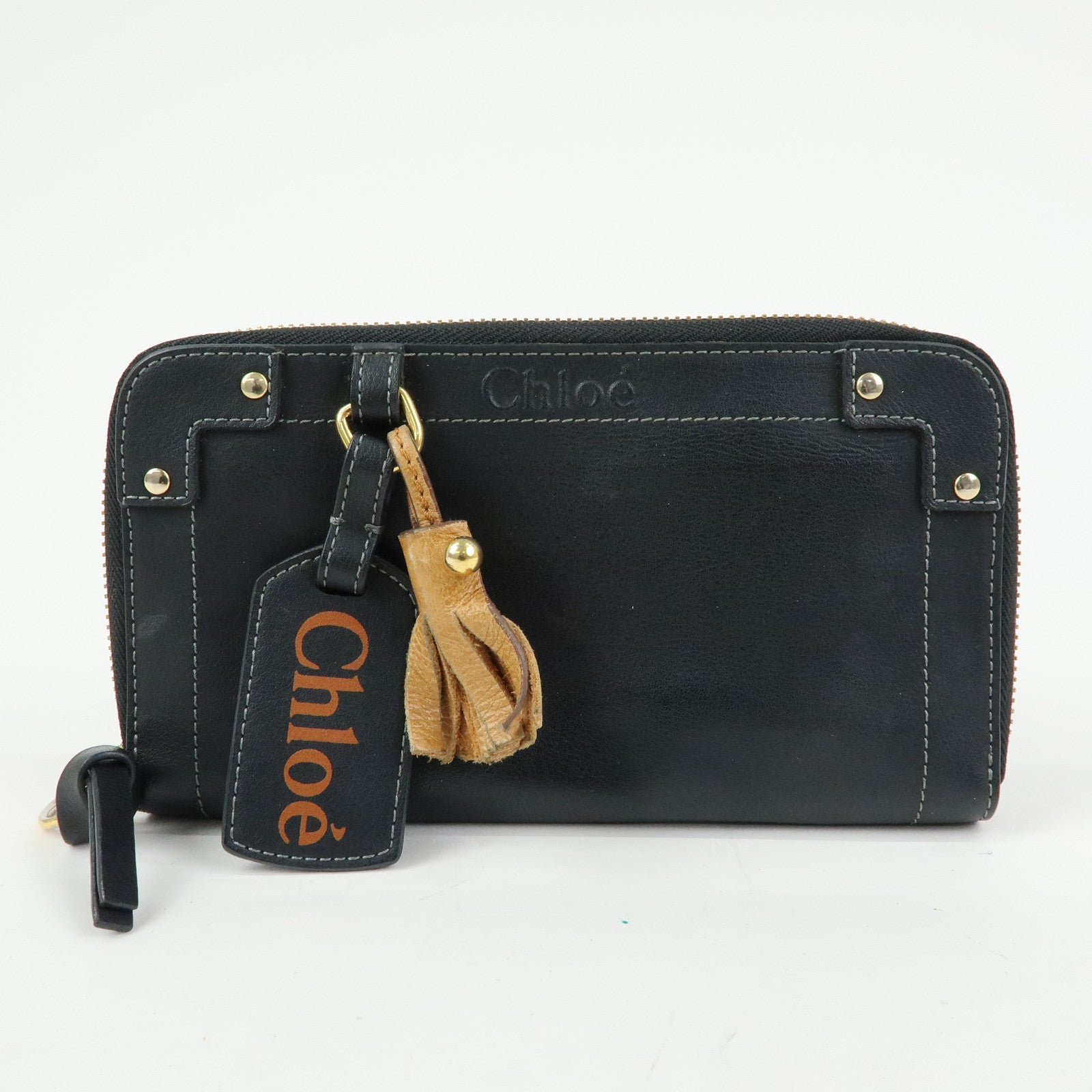 Chloe Paddington Eden Leather Set of Wallet Black