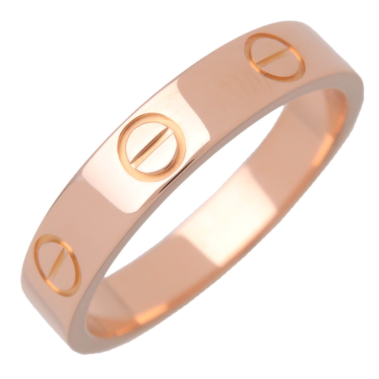 Cartier Mini Love Ring K18 750PG Rose Gold #50 US5.5 EU50 B4085000