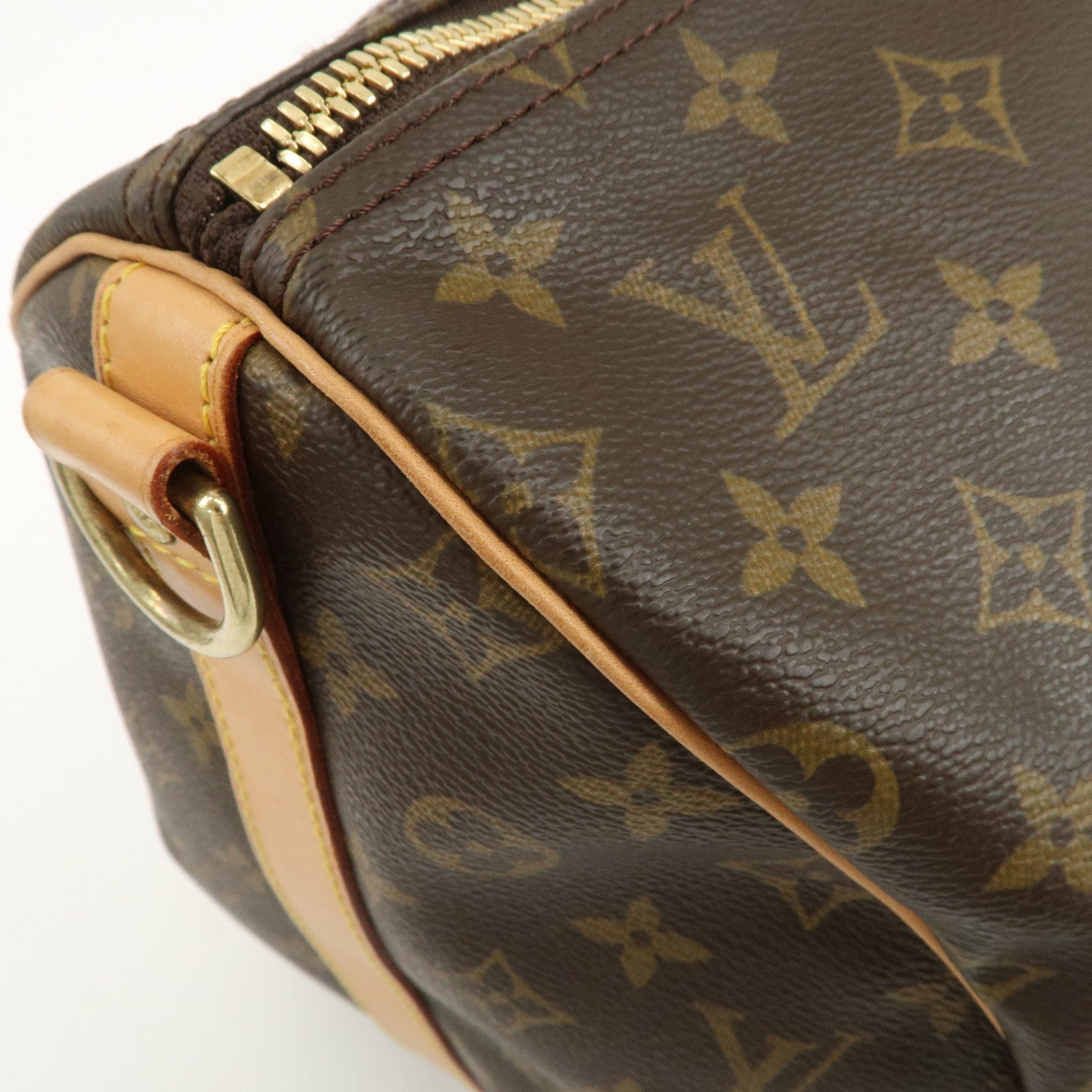 Louis Vuitton Monogram Keep All Bandouliere 55 Boston Bag M41414