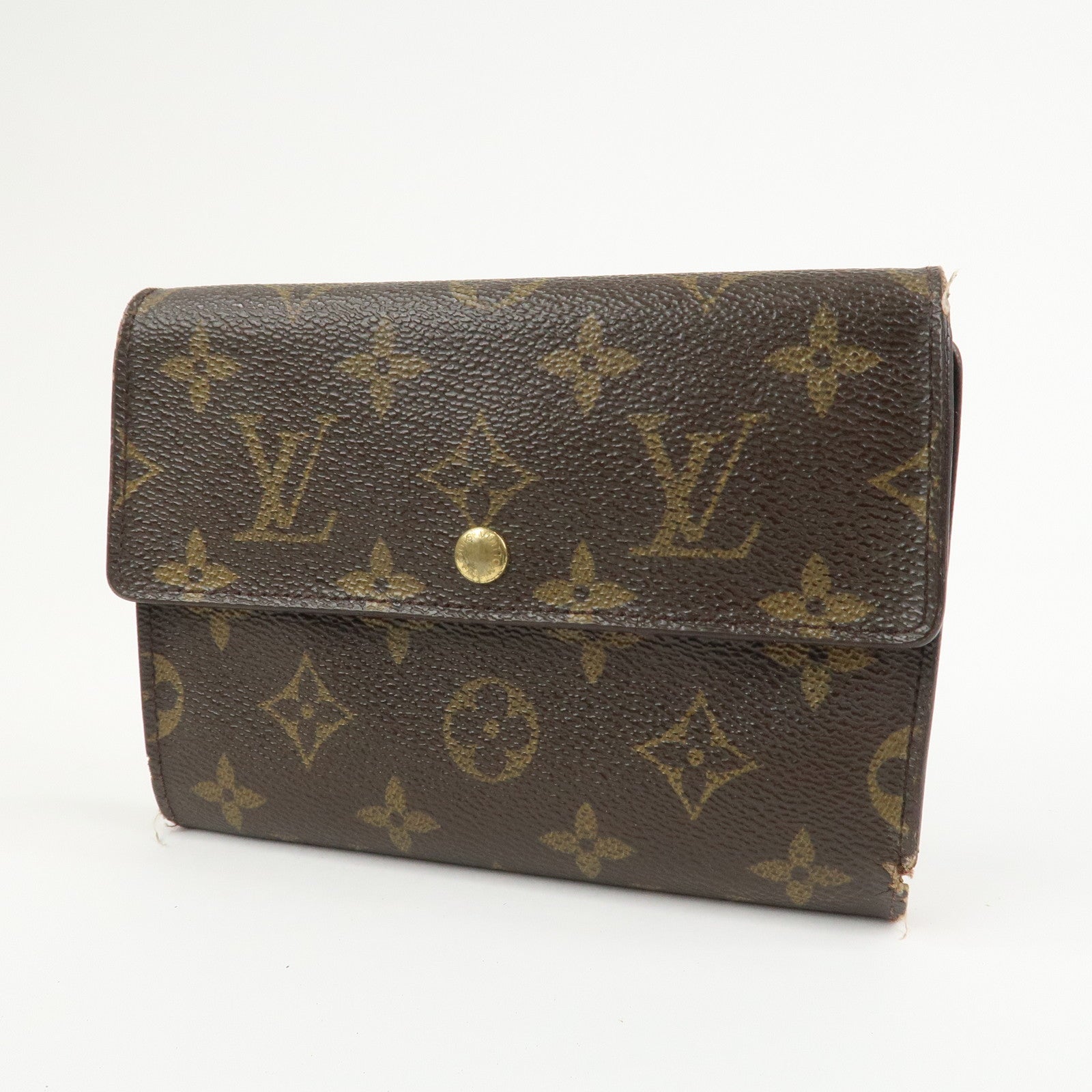 Louis Vuitton Monogram Set of 3 Wallets Brown M61663/M61736/M61202