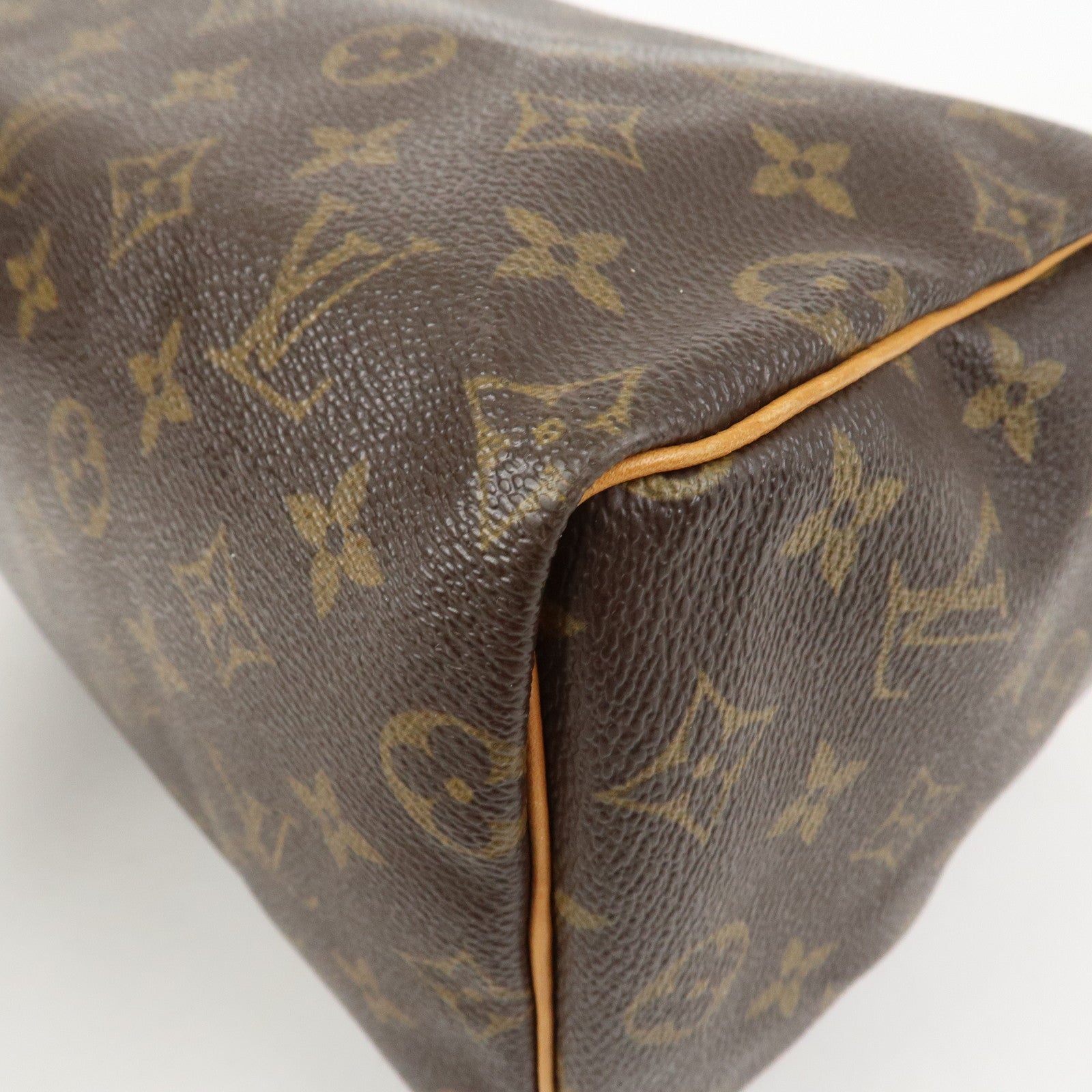 Louis Vuitton Monogram Speedy 25 Boston Bag Hand Bag Brown M41528