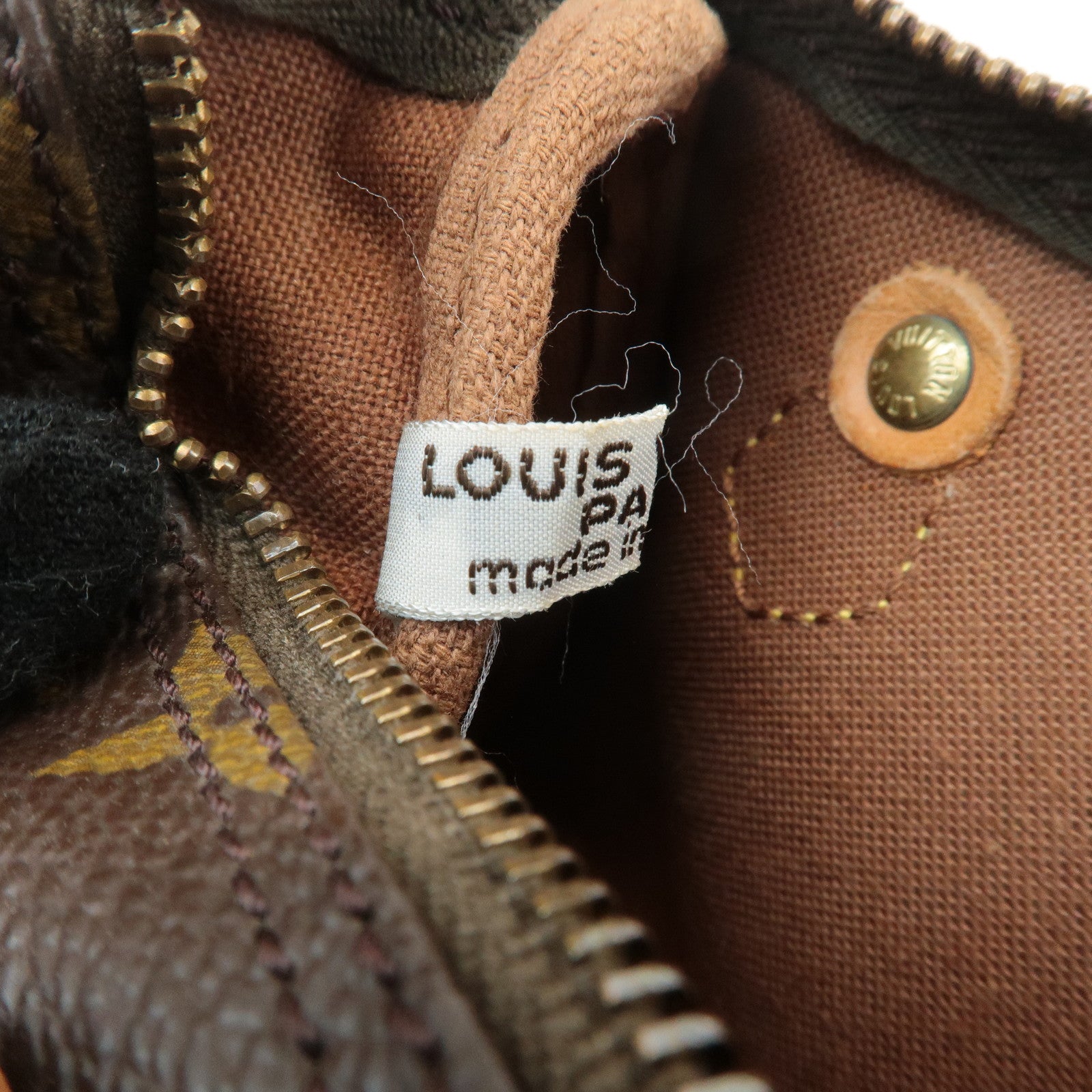 Louis Vuitton Monogram Mini Speedy & Strap Old Style M41534