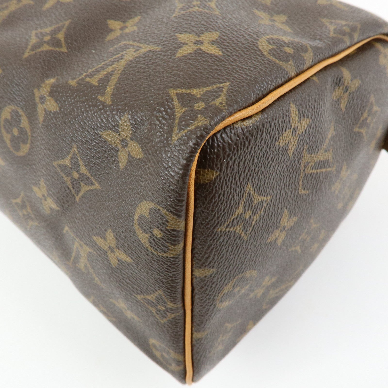 Louis Vuitton Monogram Speedy 25 Boston Bag Hand Bag Brown M41528