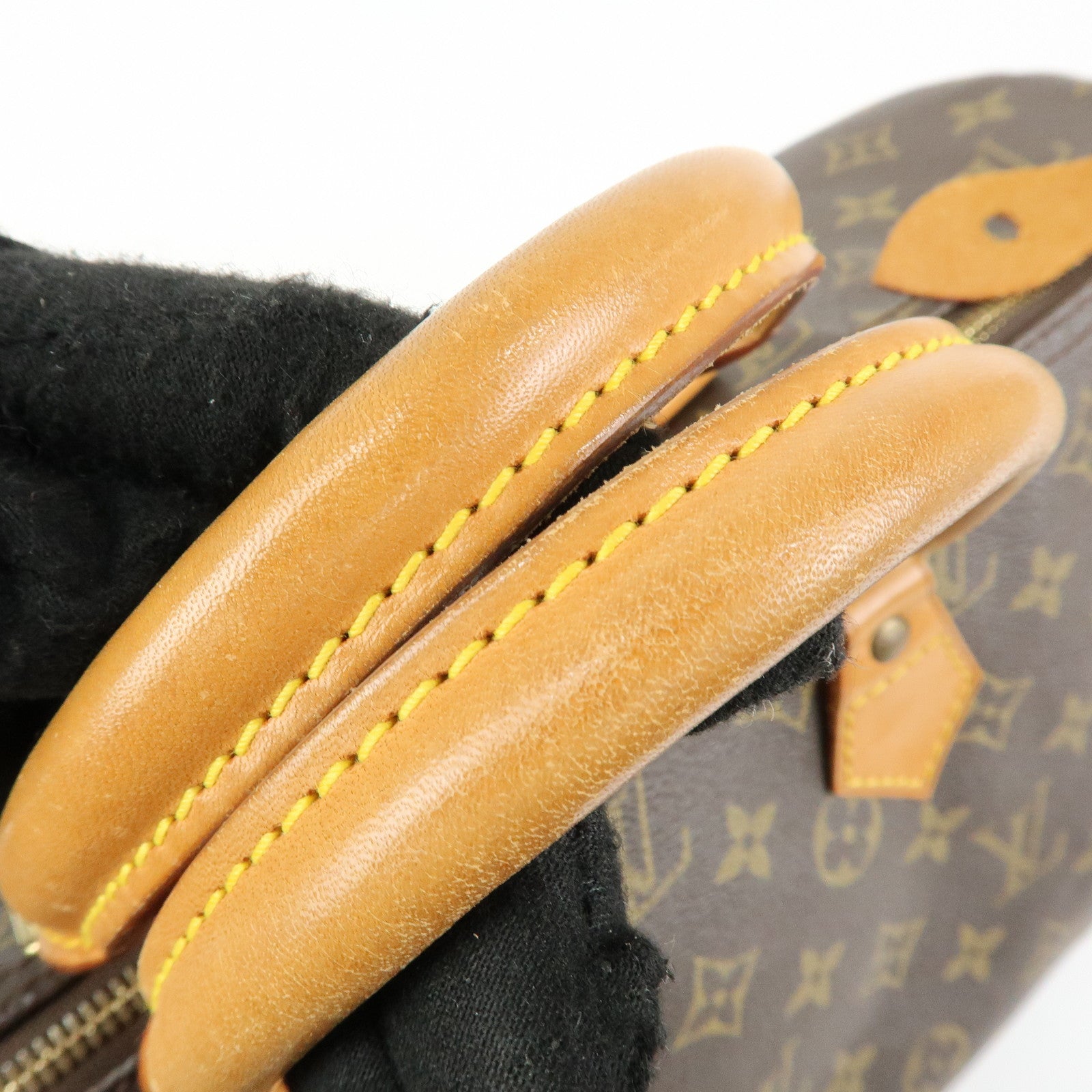 Louis Vuitton Monogram Speedy 40 Hand Bag Boston Bag Brown M41522