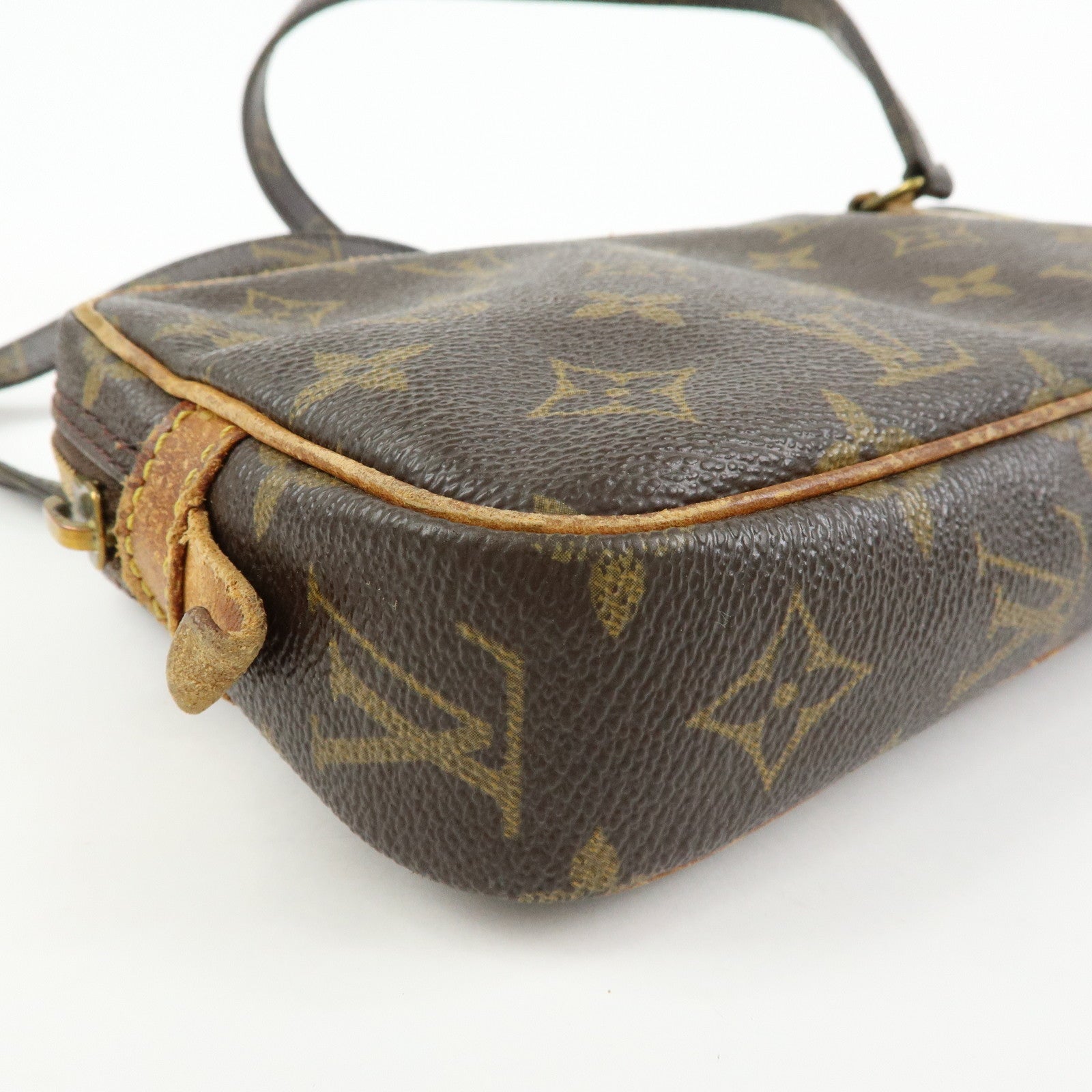 Louis Vuitton Monogram Pochette Marly Bandouliere Bag Brown M51828