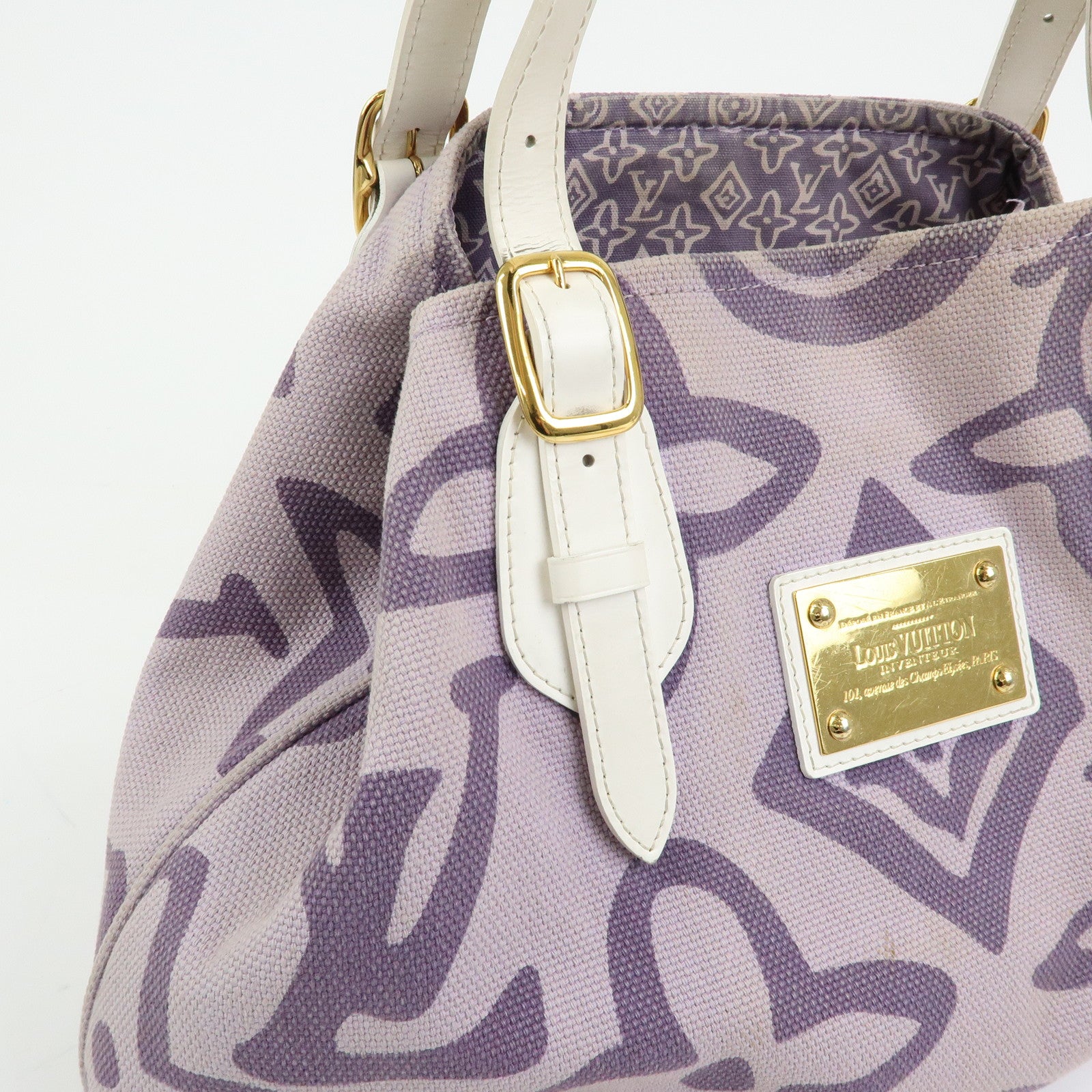 Louis Vuitton Cruise Line Tahitienne PM Canvas Tote Bag M95680