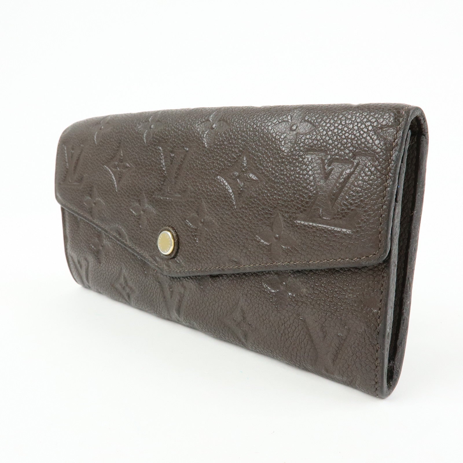 Louis Vuitton Monogram Empreinte Portefeuille Curieuse Terre M60259