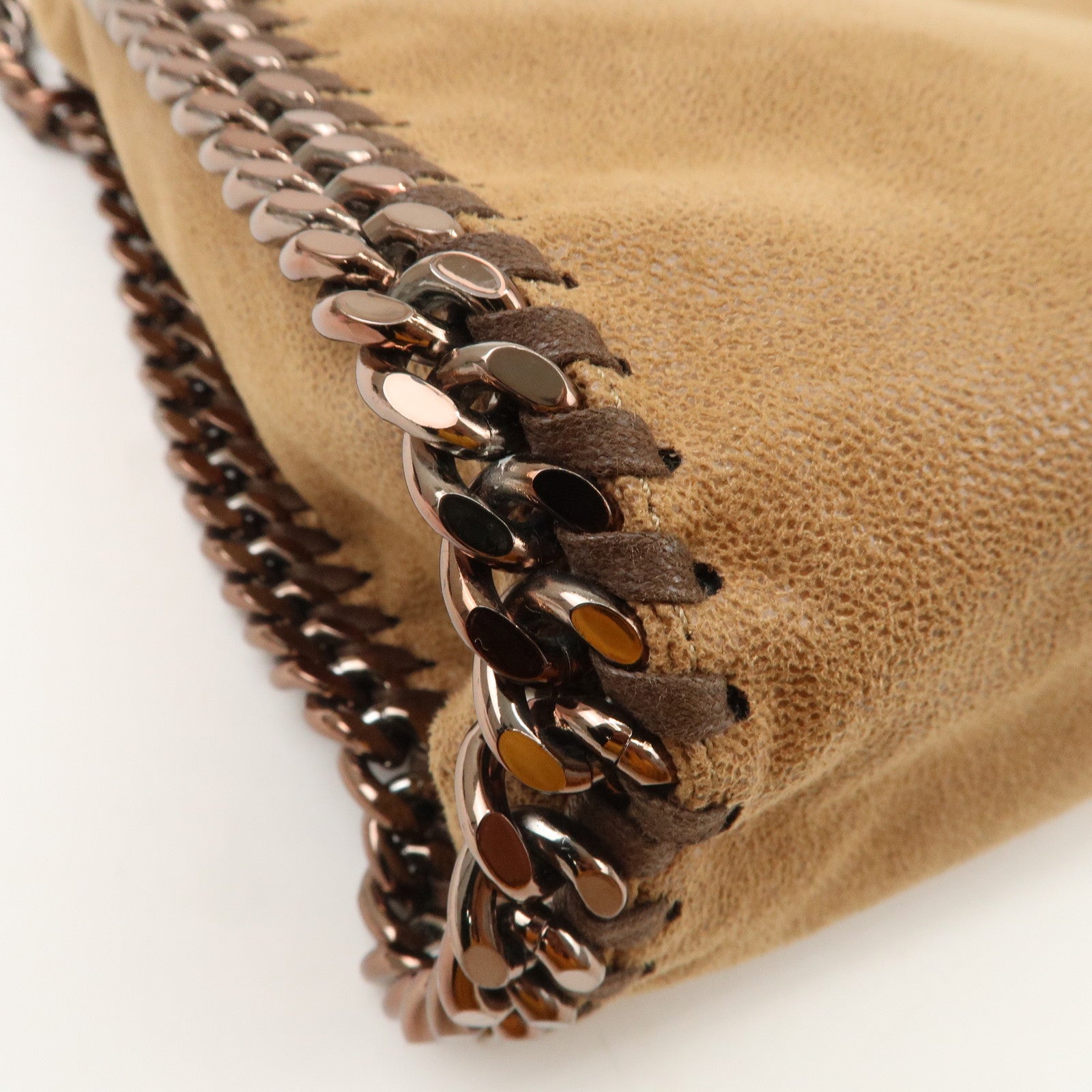 STELLA MCCARTNEY Polyester Falabella 2Way Bag Brown 234387